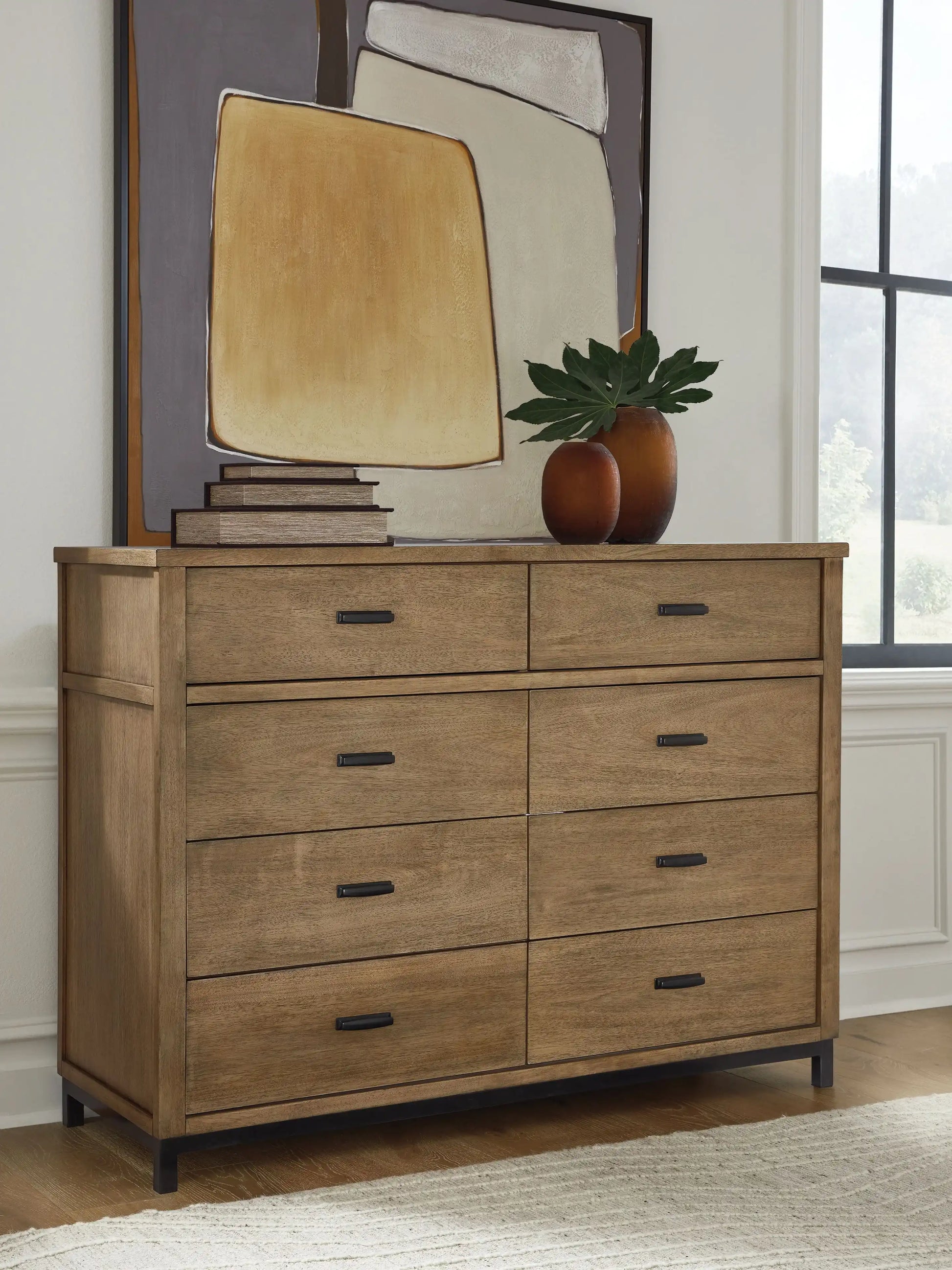 Tomtyn - Dresser - Light Brown - Best Buy Furniture