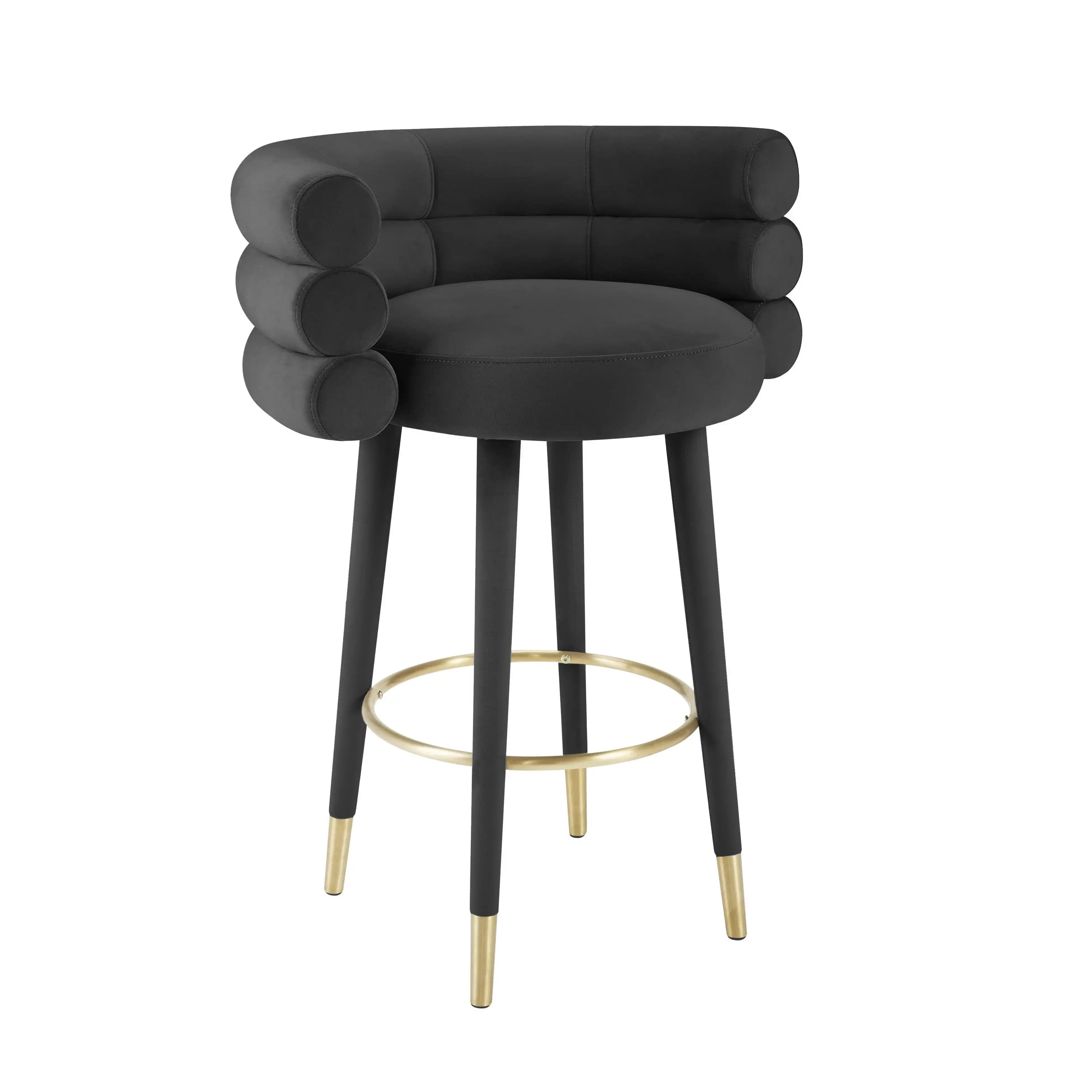 Betty - Velvet Barstool - Best Buy Furniture
