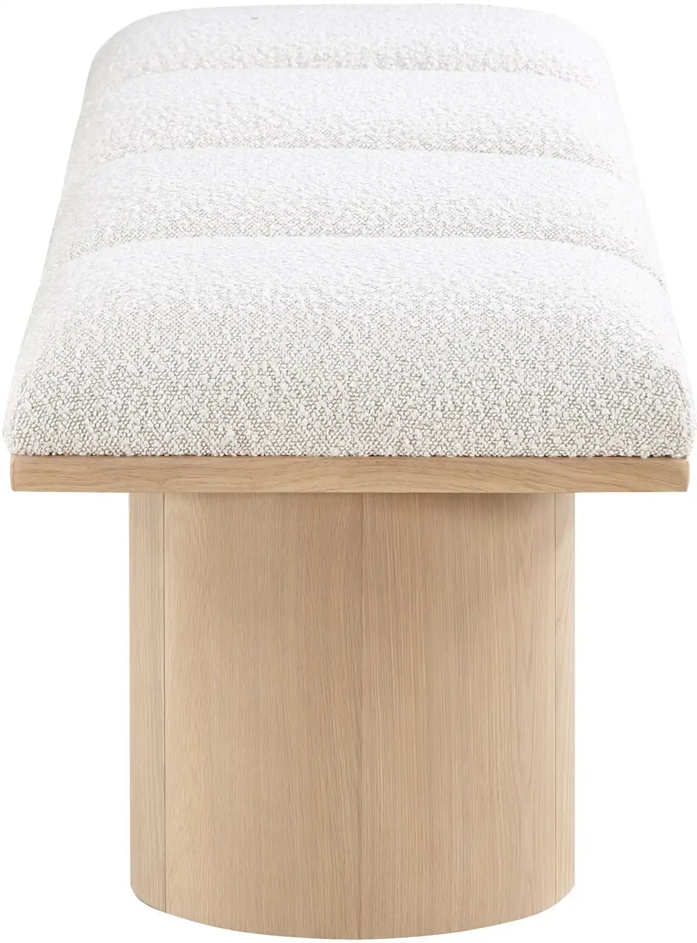 Pavilion - 4 Piece Modular Bench With Natural Base