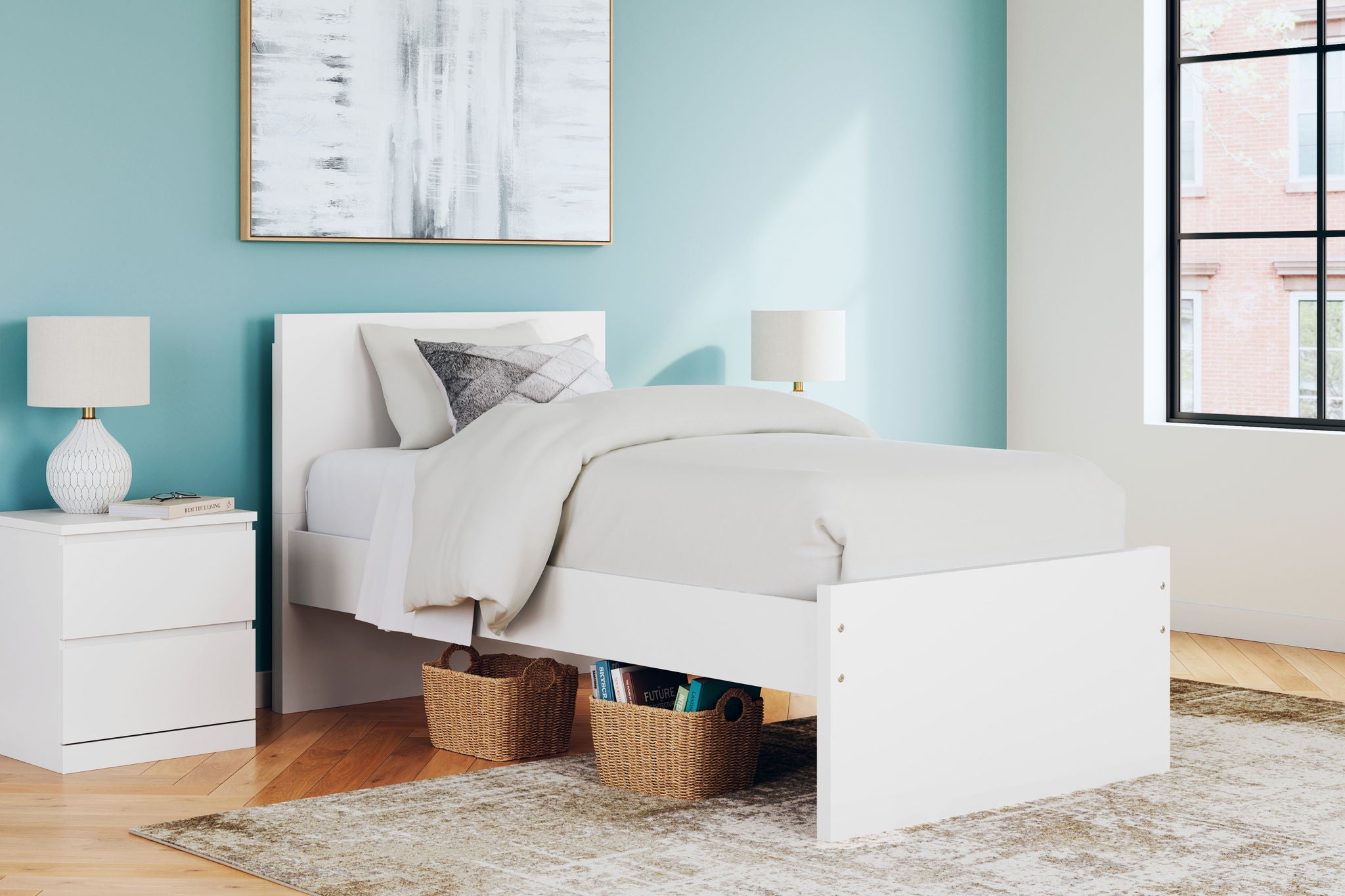 Onita - Panel Platform Bed - Best Buy Furniture