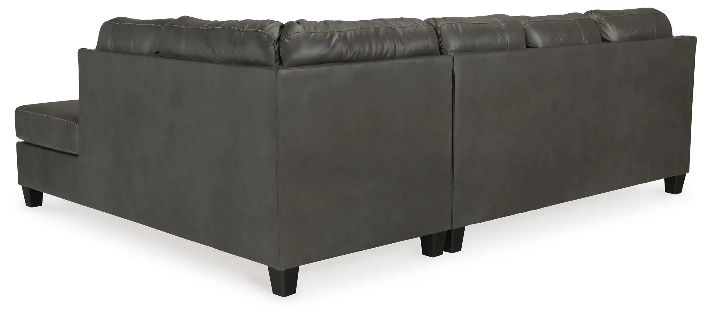 Valderno - 2-Piece Sectional With Raf Corner Chaise - Fog - Best Buy Furniture
