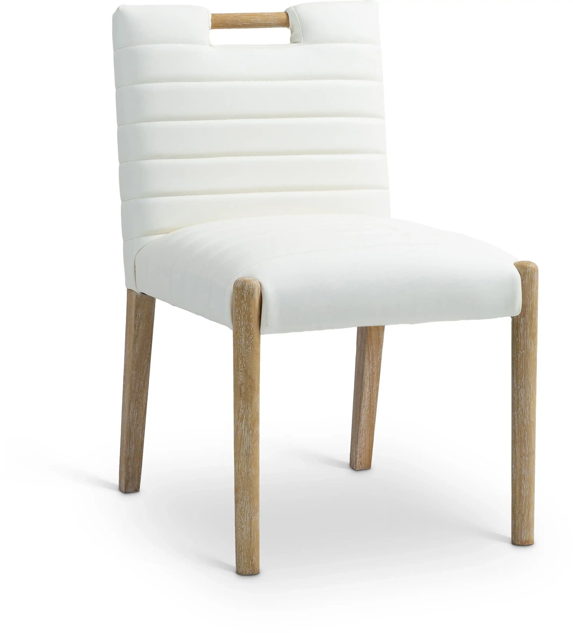Aimee - Dining Side Chair (Set of 2) - Light Brown Legs - Best Buy Furniture