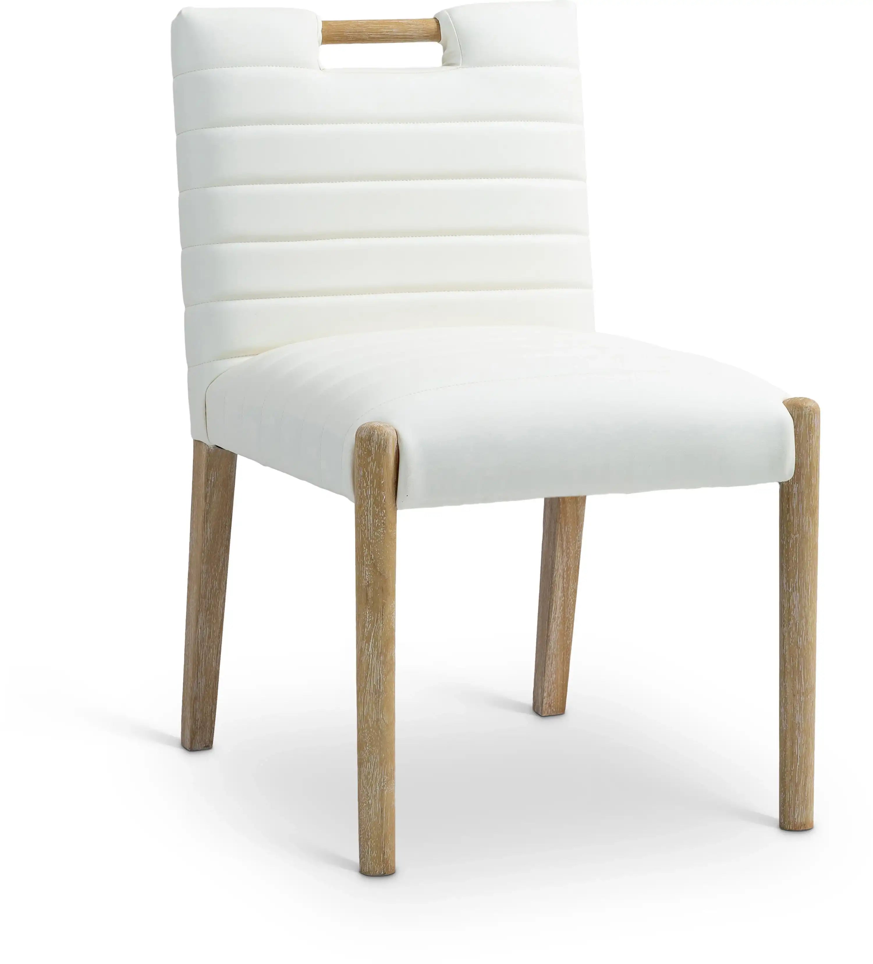 Aimee - Dining Side Chair (Set of 2) - Light Brown Legs - Best Buy Furniture