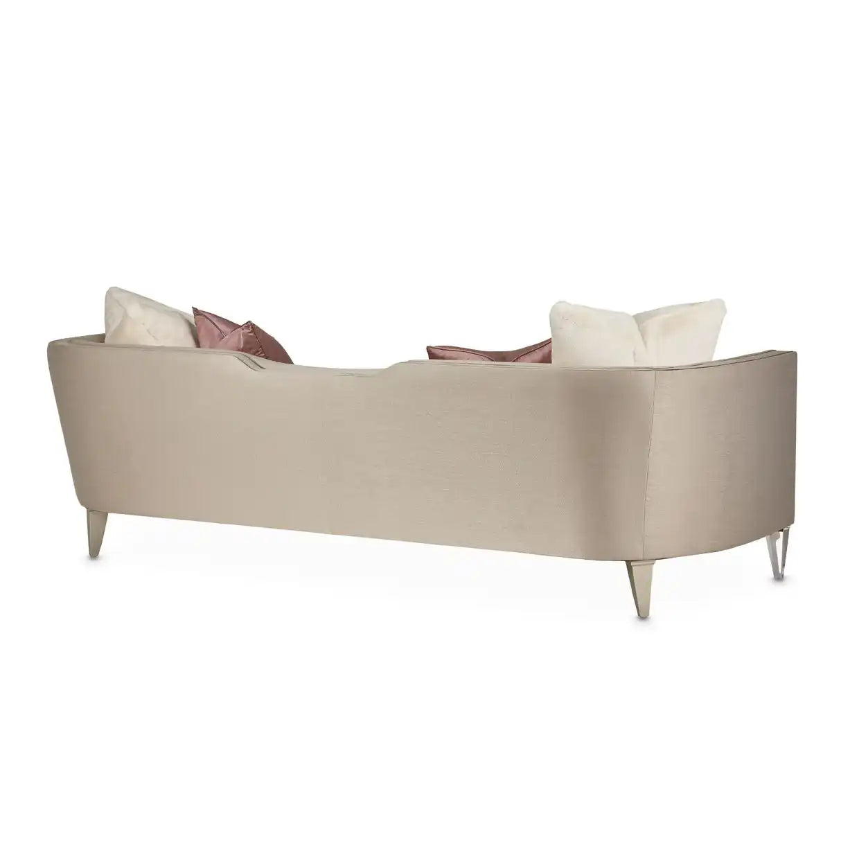 Linea - Sofa - Metallic/Silver Mist - Best Buy Furniture