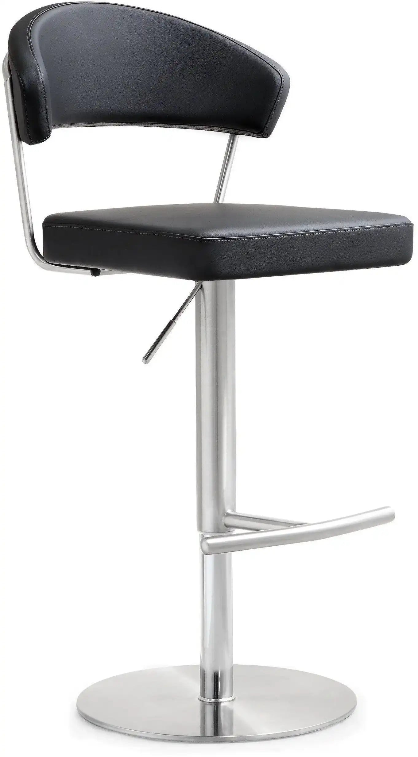 Cosmo - Stainless Steel Barstool - Best Buy Furniture