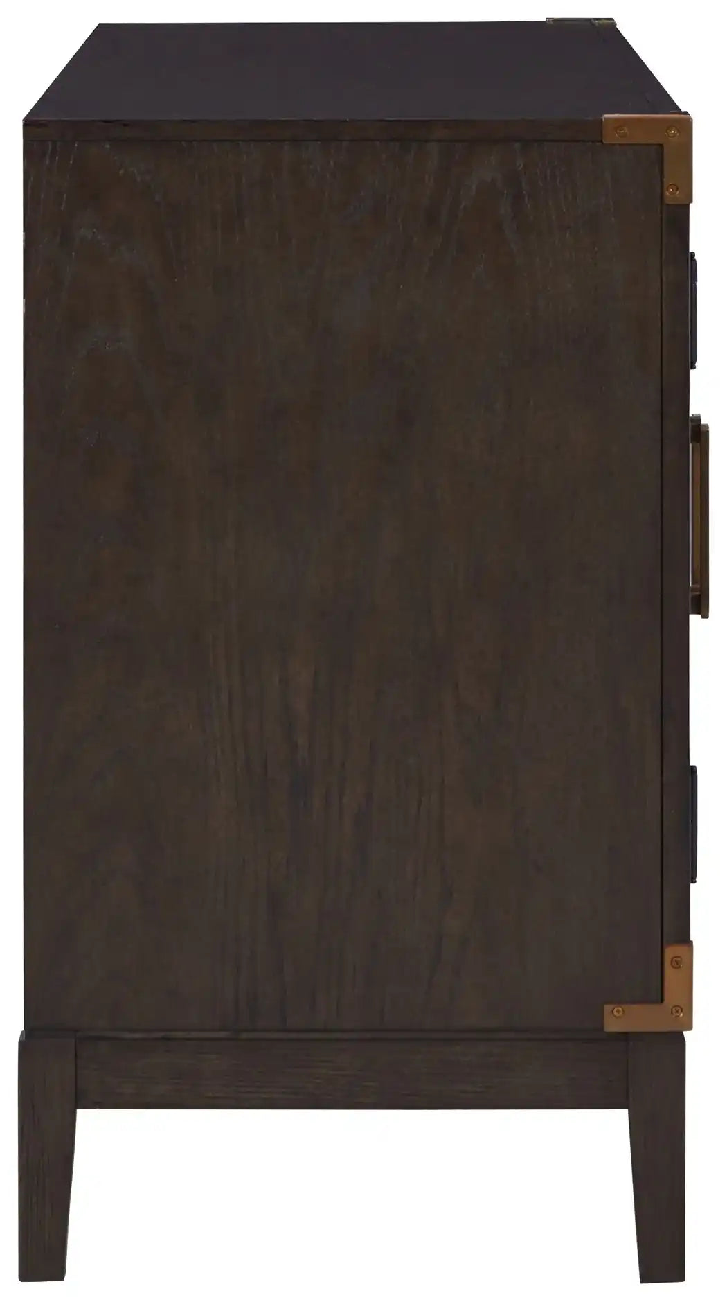 Burkhaus - Dining Room Server - Dark Brown - Best Buy Furniture