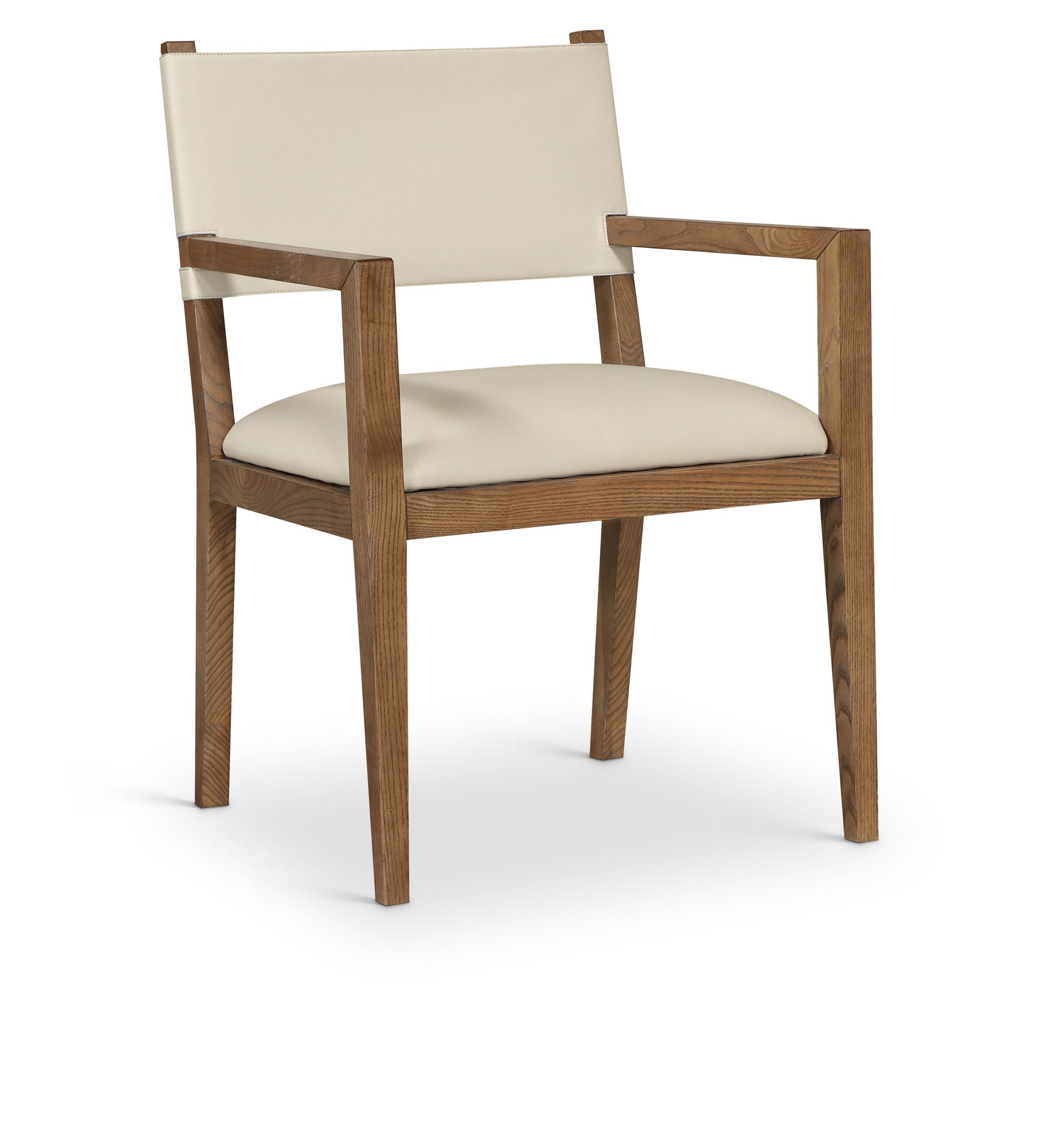 Avon - Vegan Leather Dining Arm Chair - Best Buy Furniture