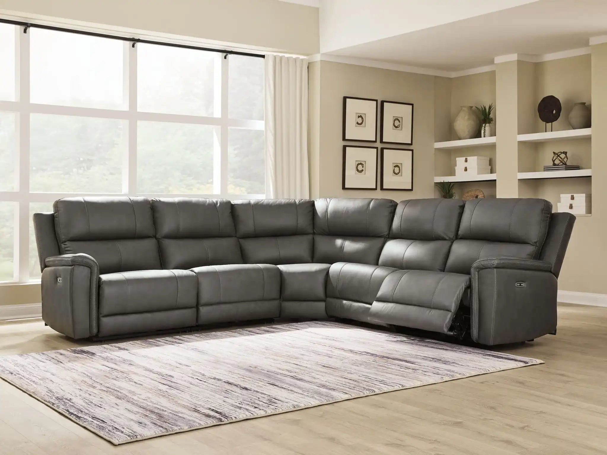 Bleckley - Reclining Sectional - Best Buy Furniture