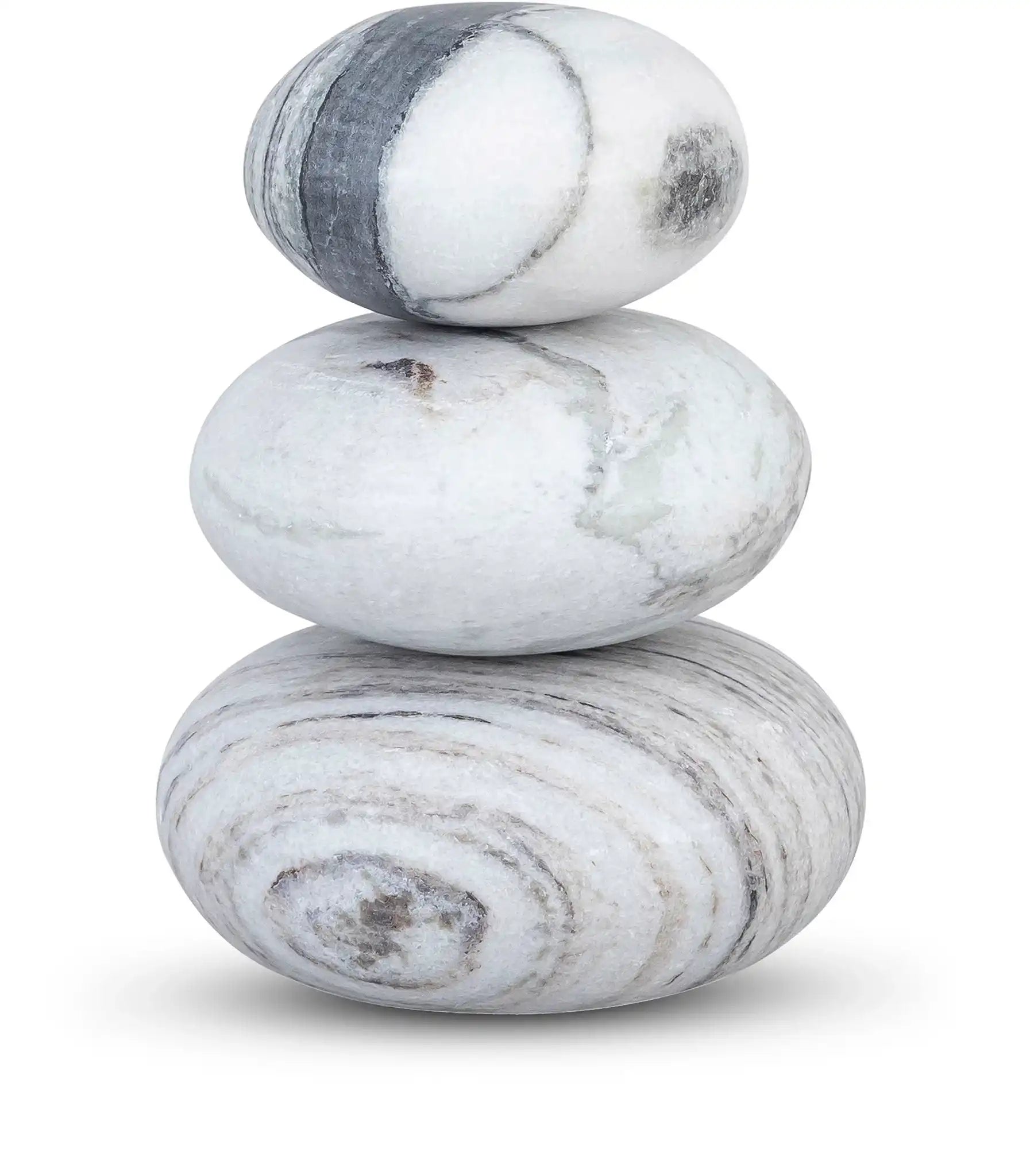 Pumpkin - 3 Piece Marble Decorative Object - Panda - Best Buy Furniture