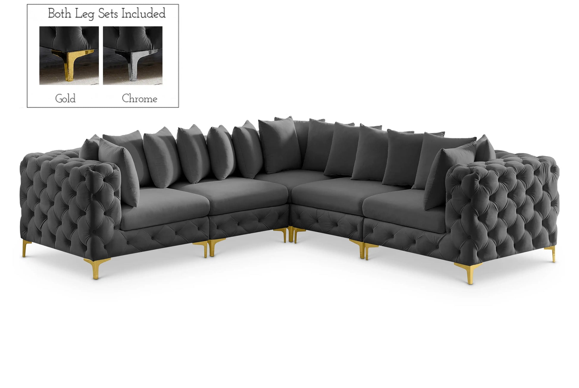 Tremblay - 5 Piece Modular Sectional - Best Buy Furniture