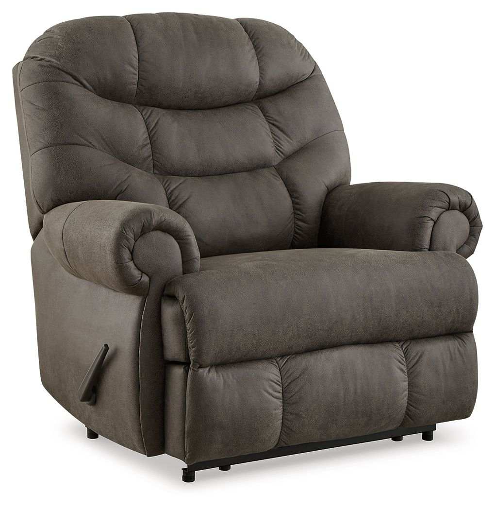 Camera Time - Zero Wall Recliner - Gunmetal - Best Buy Furniture