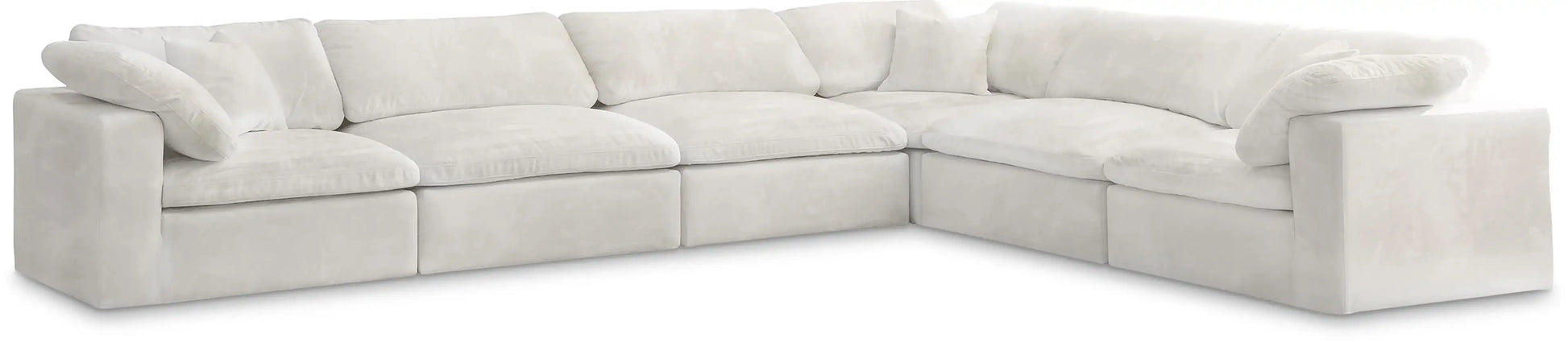 Cozy - 6 Piece Modular Corner Sectional - Best Buy Furniture