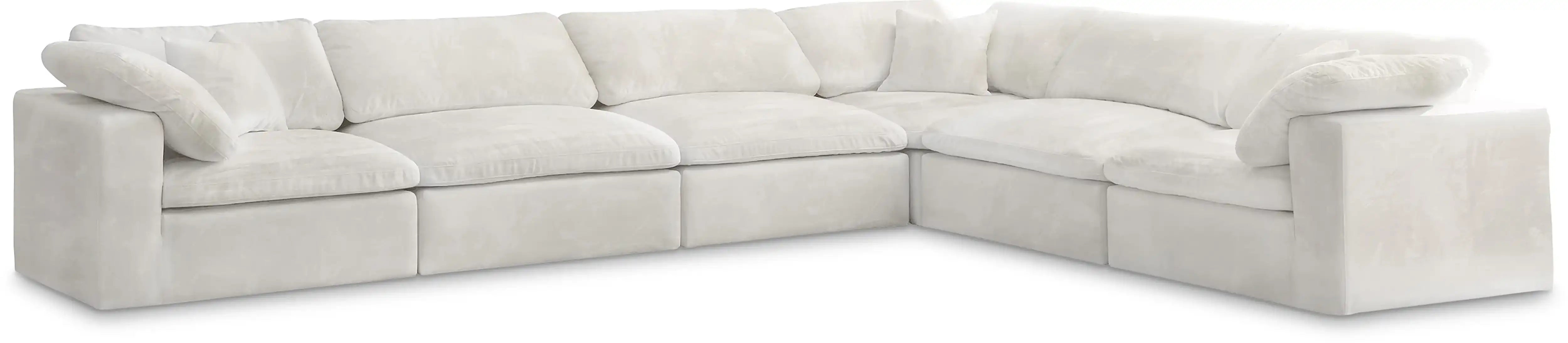 Cozy - 6 Piece Modular Corner Sectional - Best Buy Furniture