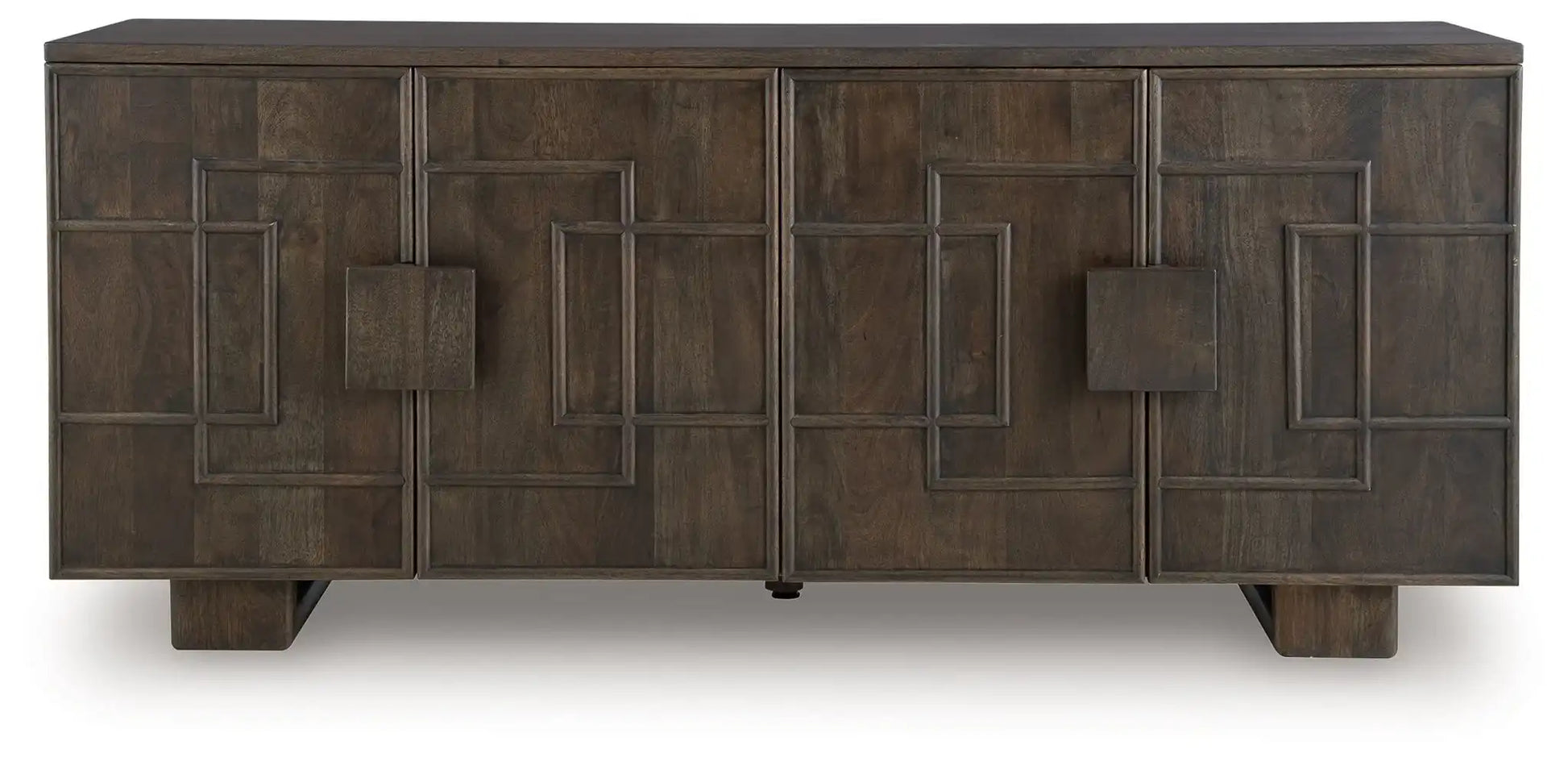 Cato - Accent Cabinet - Dark Brown - Best Buy Furniture