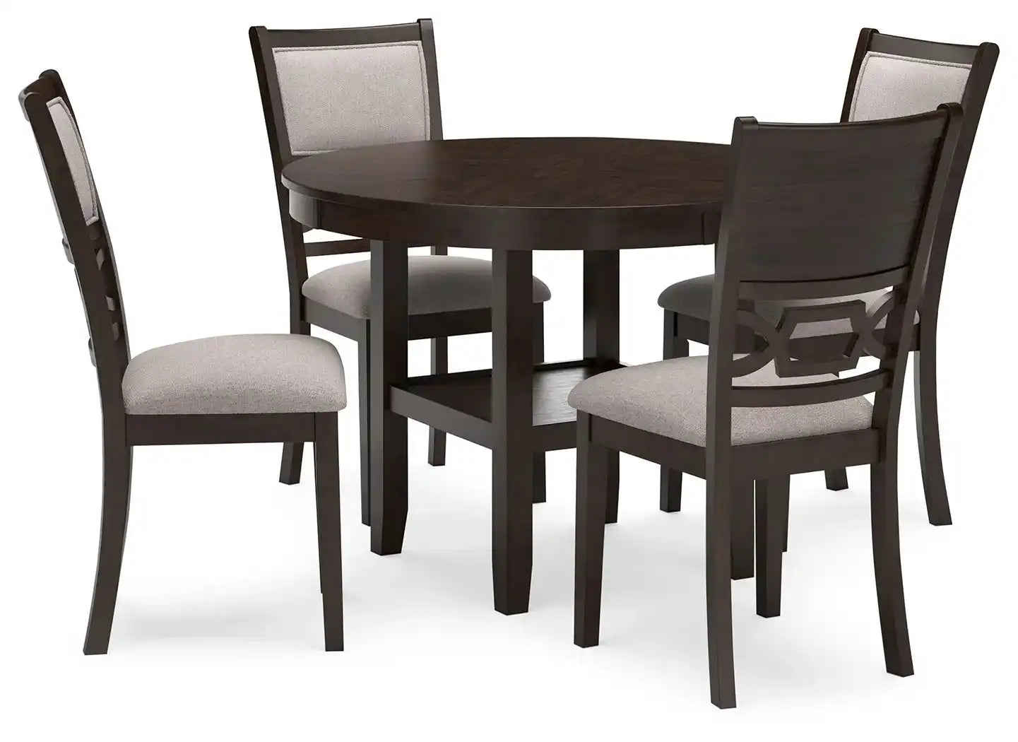 Langwest - Dining Room Table Set (Set of 5) - Brown - Best Buy Furniture