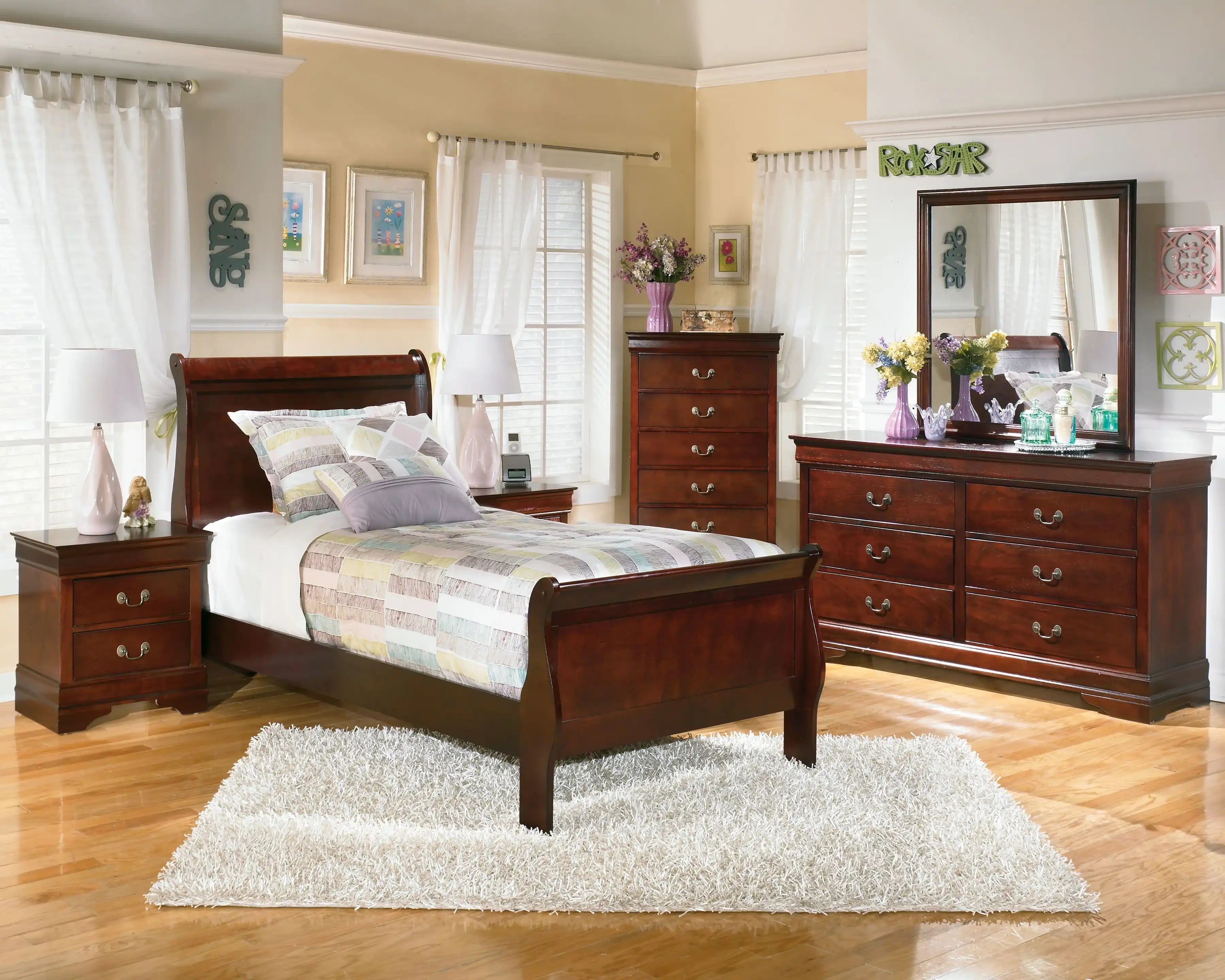 Alisdair - Chest - Reddish Brown - Best Buy Furniture