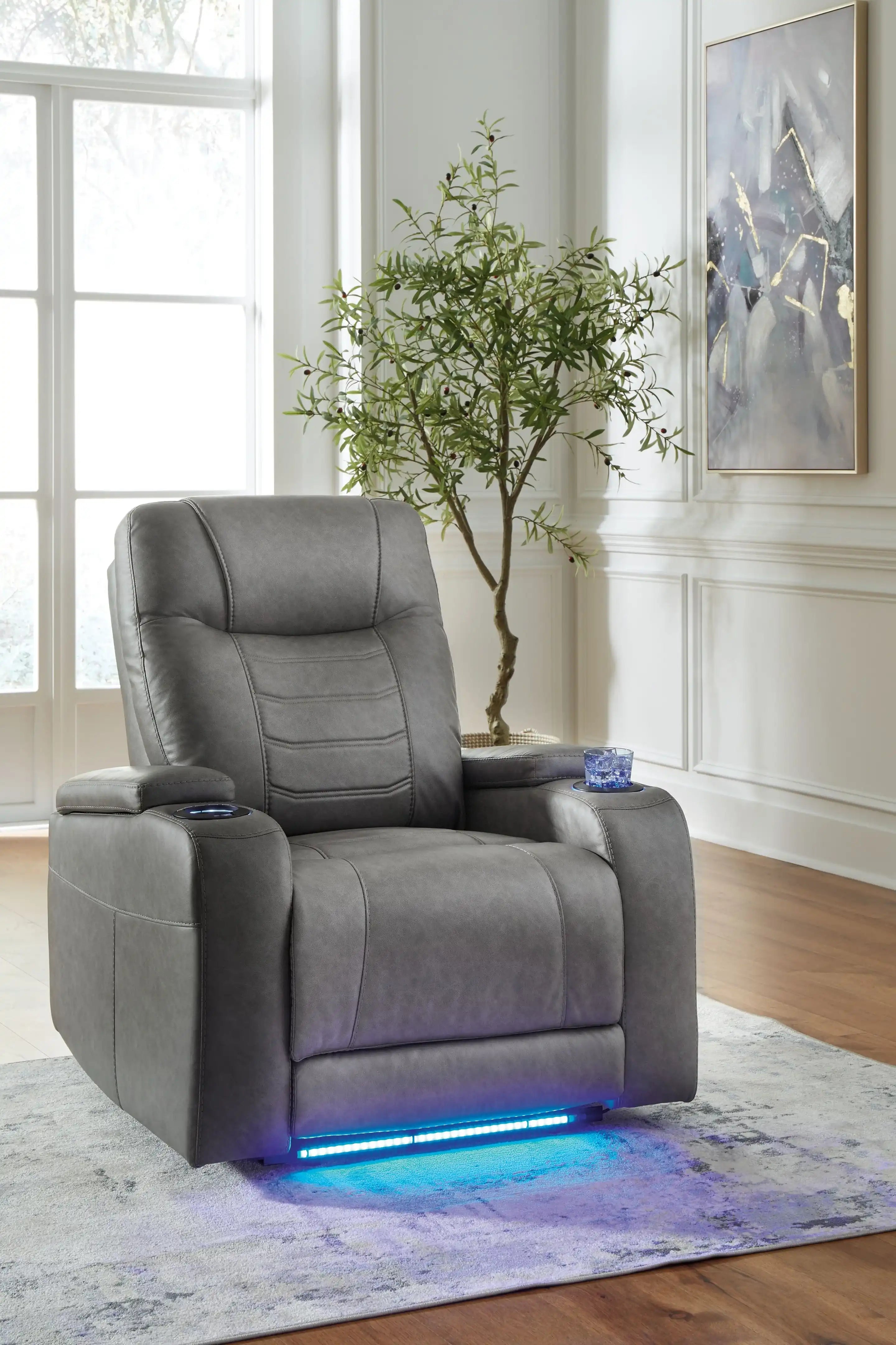 Schooner Rocks - Power Recliner / Adj Headrest - Best Buy Furniture