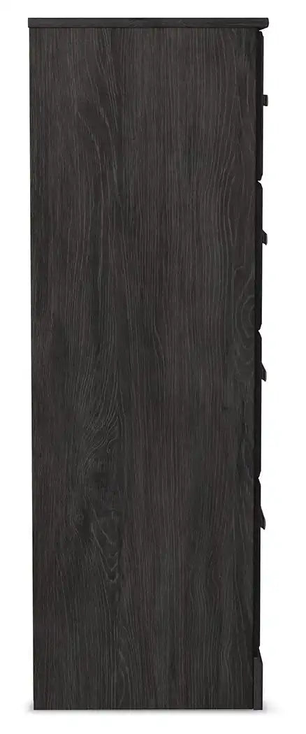 Belachime - Four Drawer Chest - Charcoal