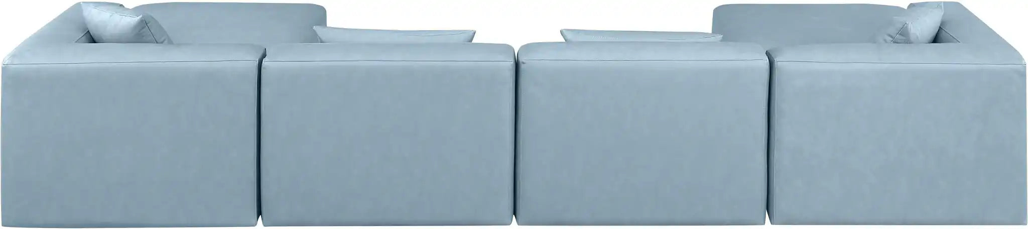 Cube - 6 Piece Modular Double Chaise Sectional