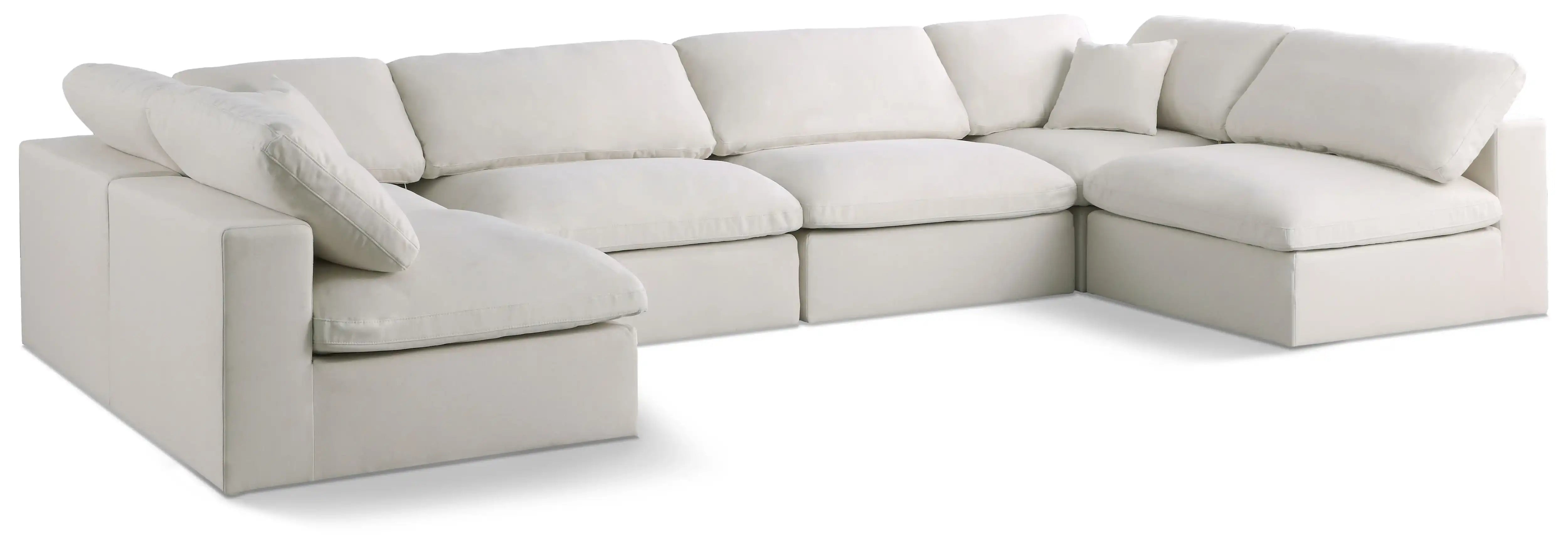 Plush - 6 Piece Modular Sectional - Best Buy Furniture