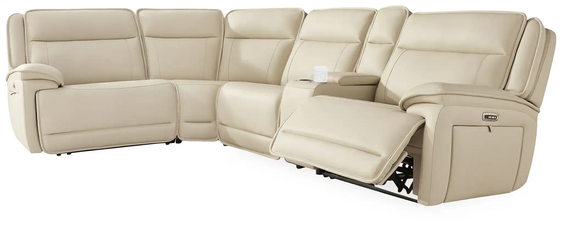 Double Deal - Reclining Sectional - Best Buy Furniture