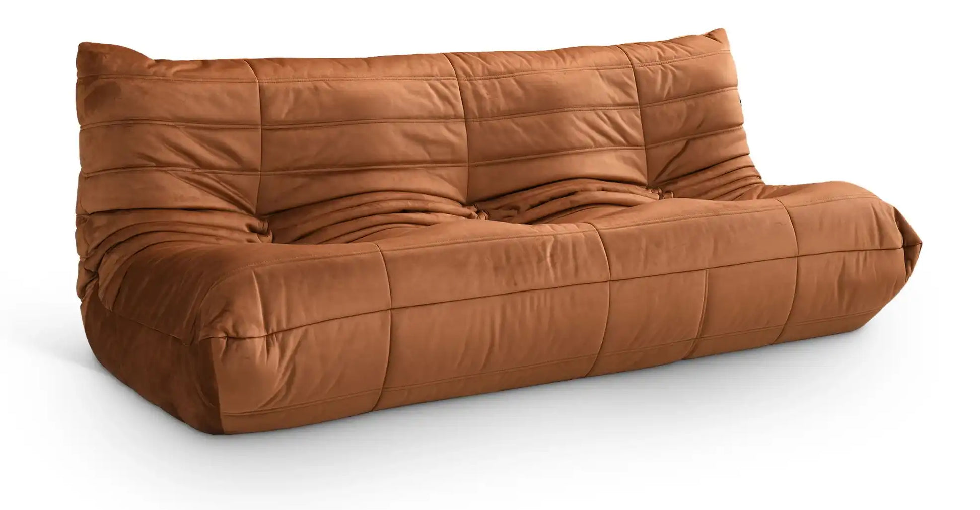 Relax - Velvet 77.75" Upholstered Sofa - Best Buy Furniture