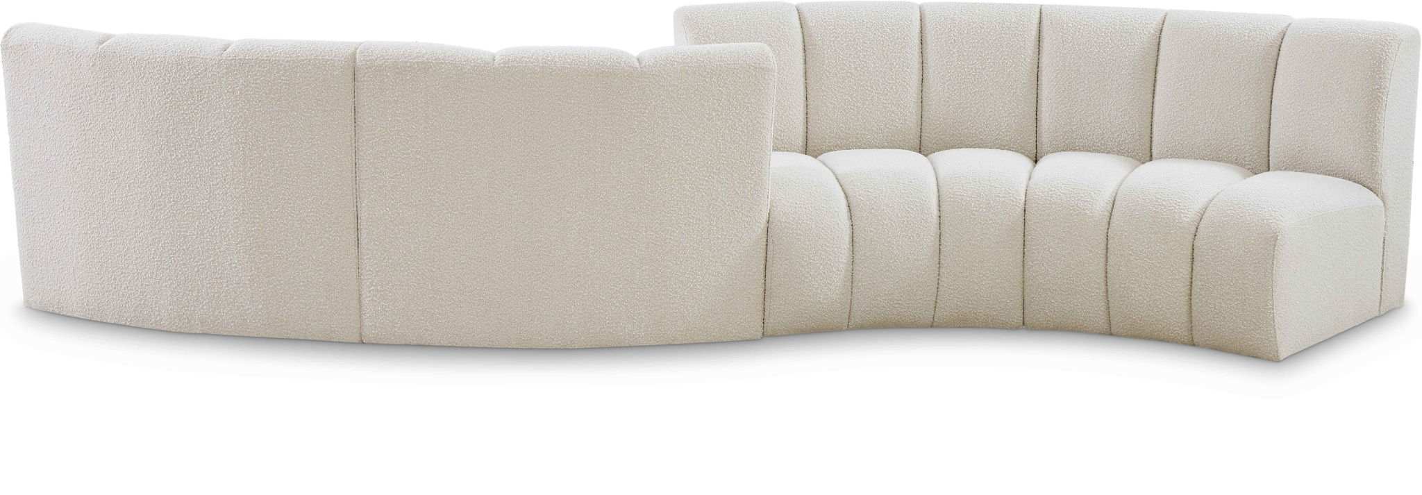 Infinity - 4 Piece Boucle Modular Sectional - Best Buy Furniture