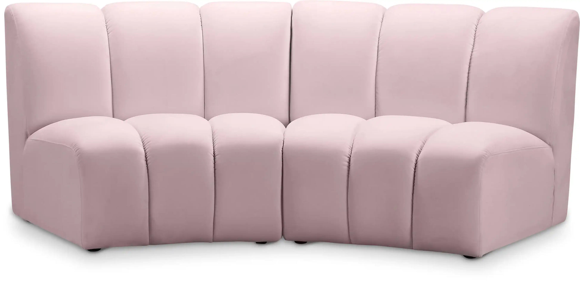 Infinity - 2 Piece Velvet Modular Sectional - Best Buy Furniture