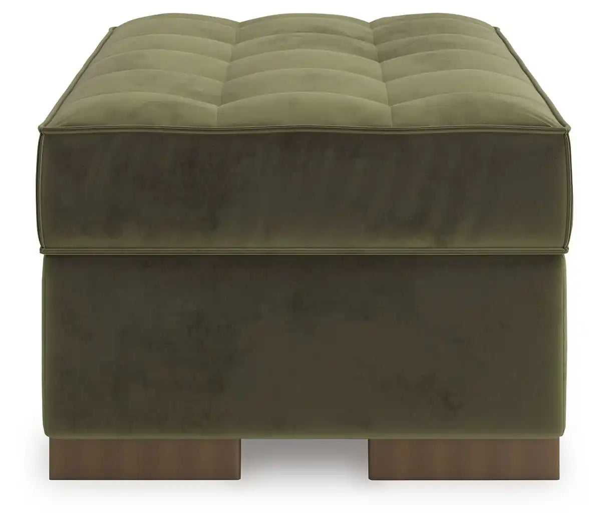 Caspian-Town - Oversized Accent Ottoman - Olive - Best Buy Furniture
