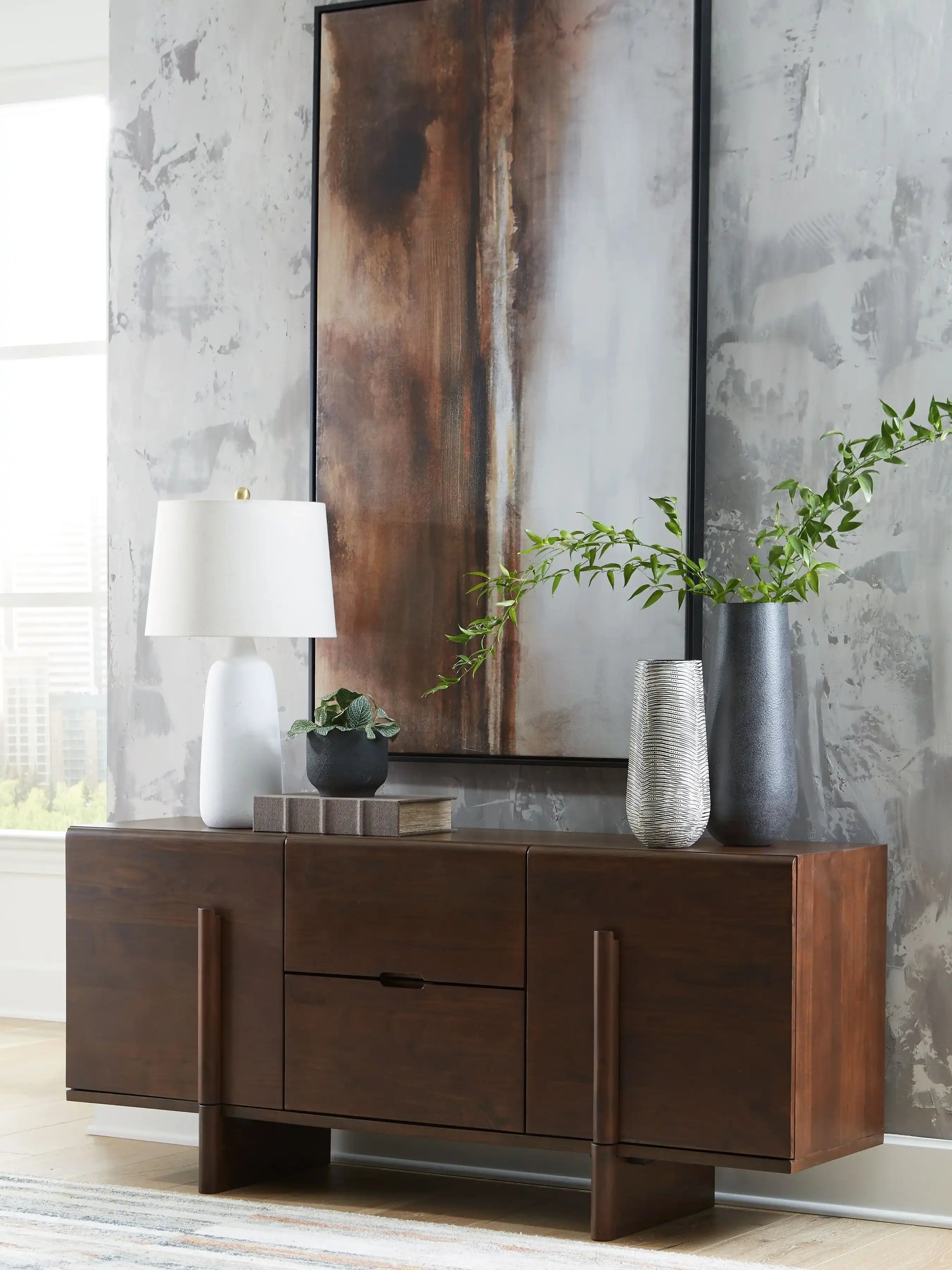 Kydler - Accent Cabinet - Medium Brown - Best Buy Furniture