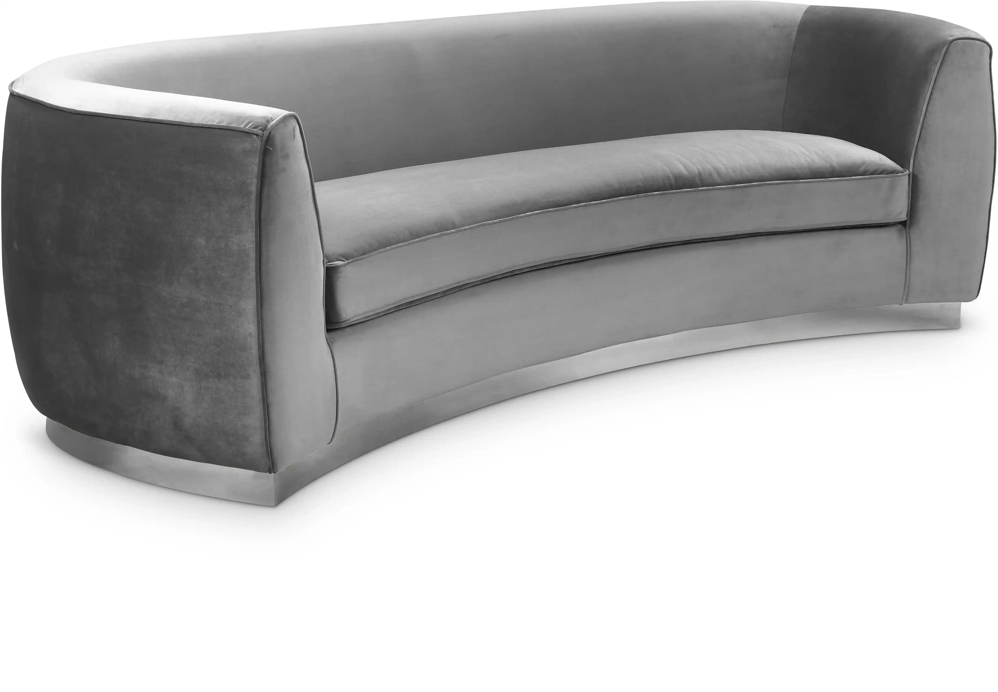 Julian - Sofa with Chrome Base - Best Buy Furniture