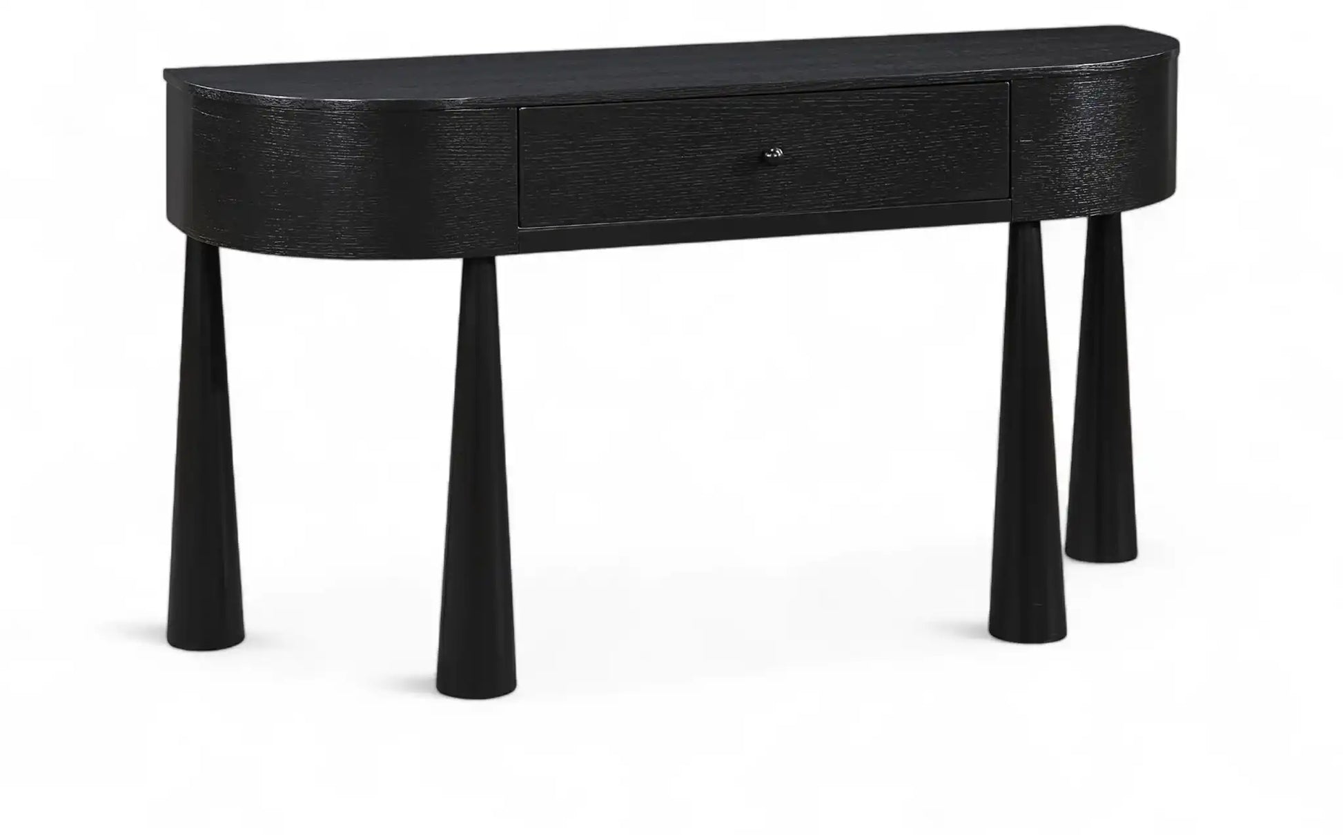 Oasis - Acacia Veneer And Solid Wood Console Table - Best Buy Furniture