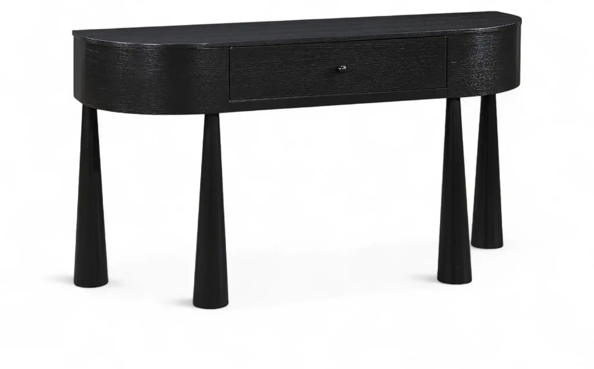 Oasis - Acacia Veneer And Solid Wood Console Table - Best Buy Furniture