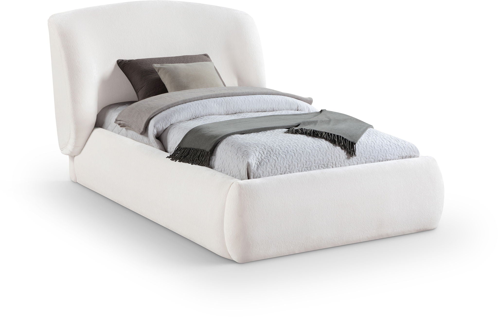 Sandro - Upholstered Bed - Best Buy Furniture