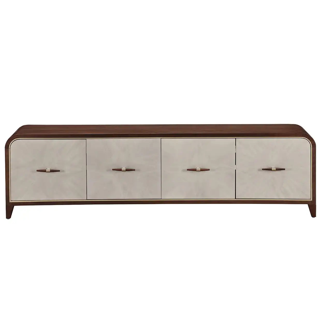 Houston - Media Cabinet - Walnut - Best Buy Furniture