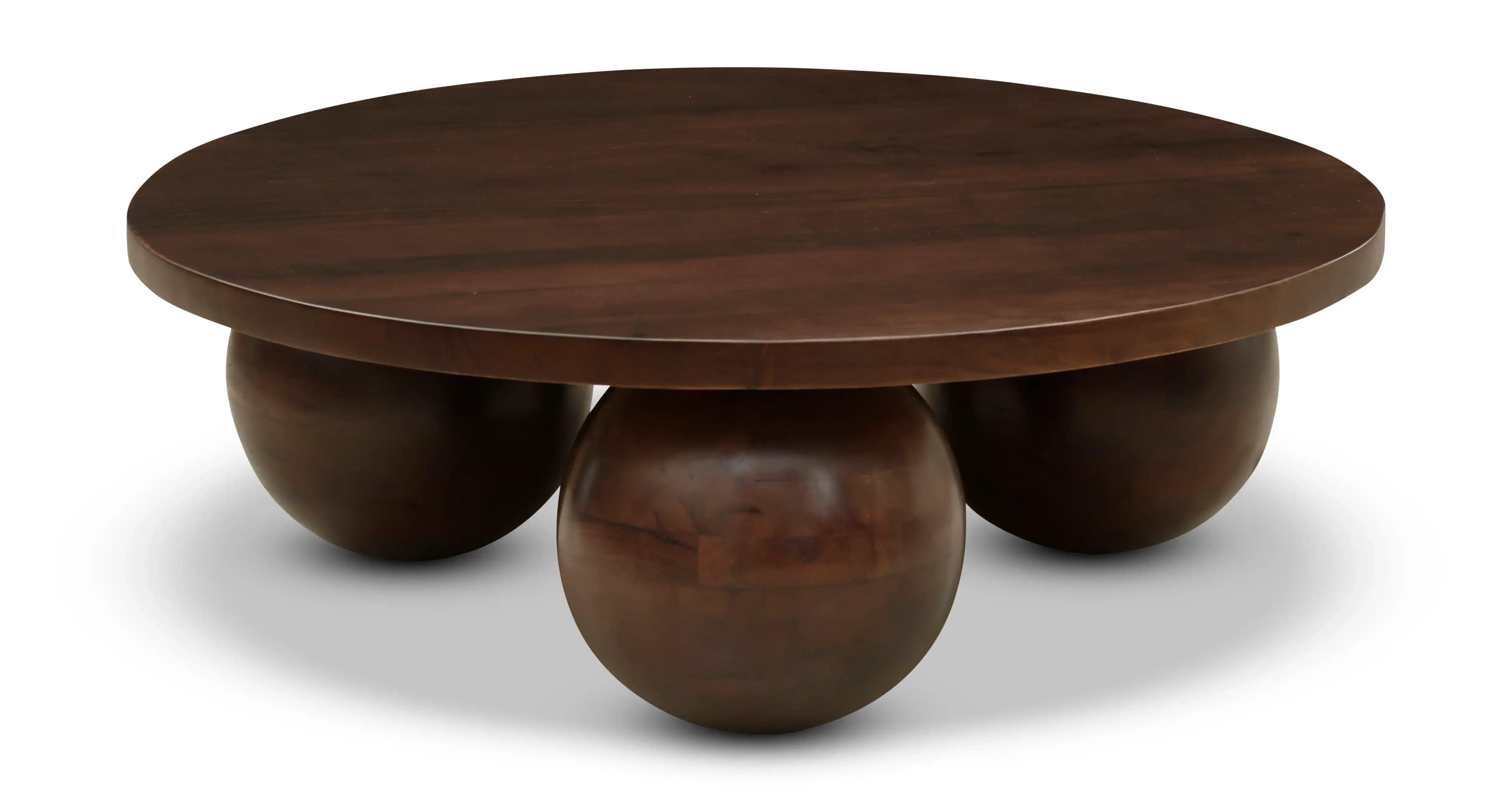 Spherical - Wood Coffee Table - Best Buy Furniture