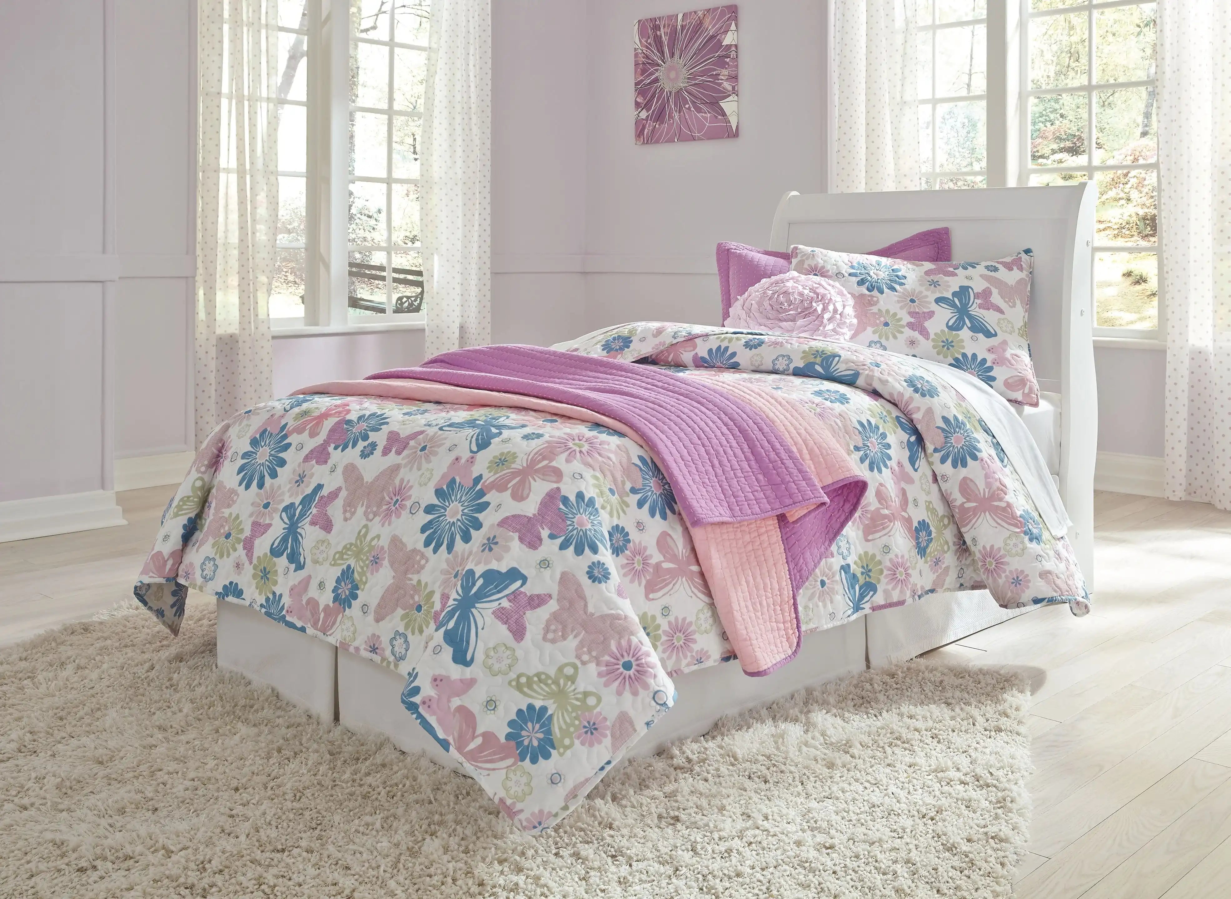 Anarasia - Sleigh Headboard With Bolt On Bed Frame - Best Buy Furniture
