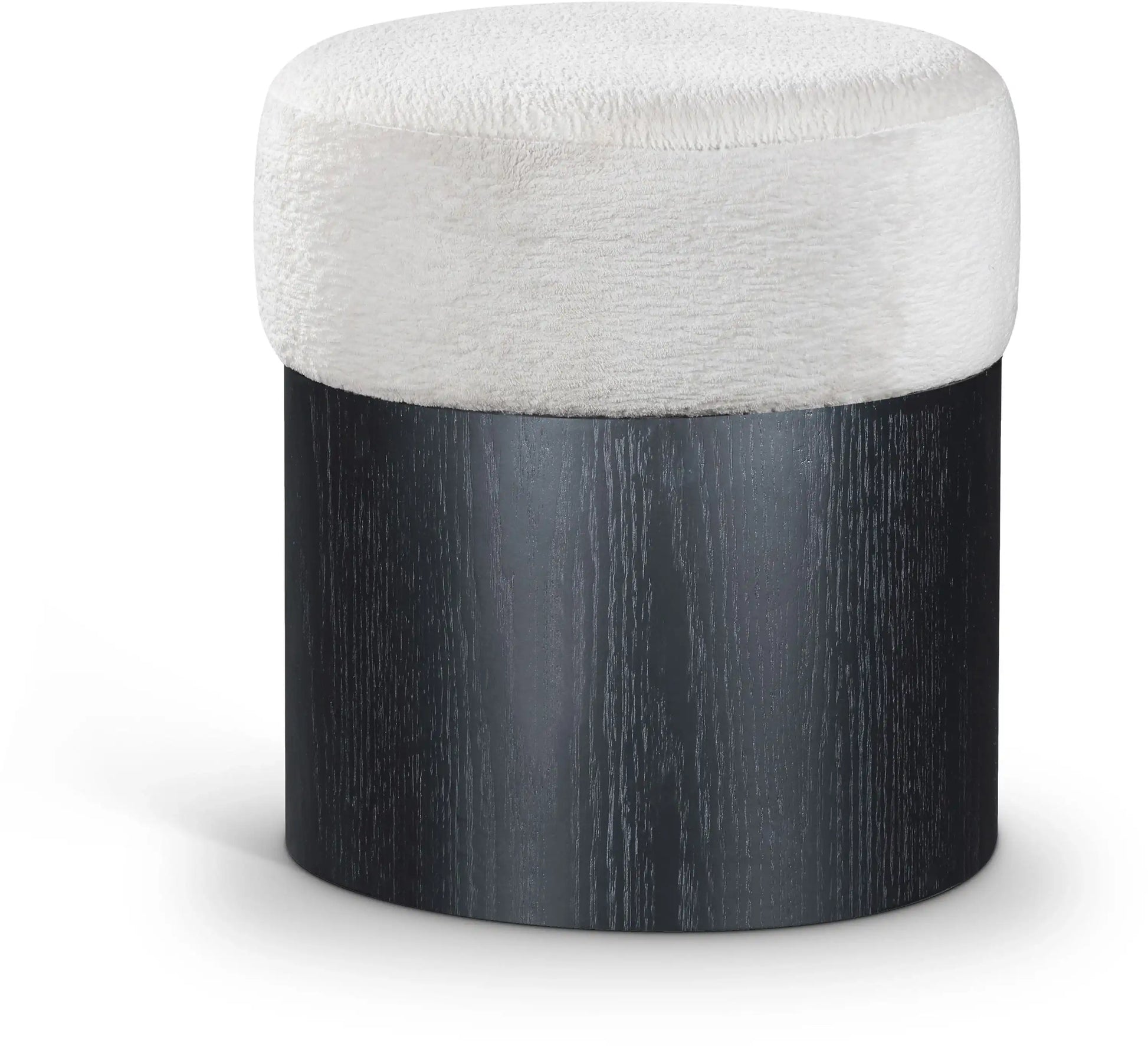 Nimes - Ottoman / Stool With Black Base - Best Buy Furniture