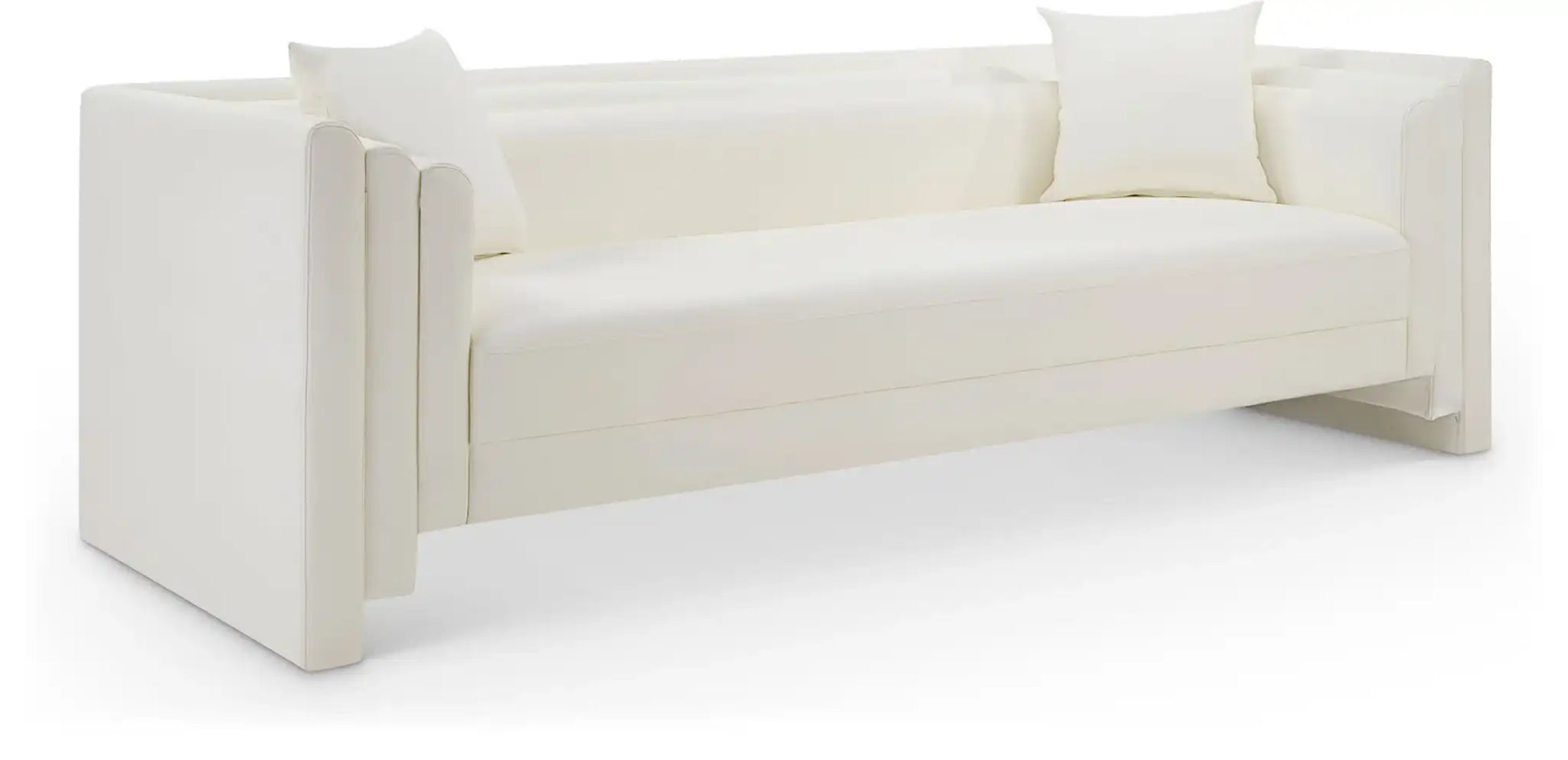 Everett - Vegan Leather Upholstered Sofa - Best Buy Furniture