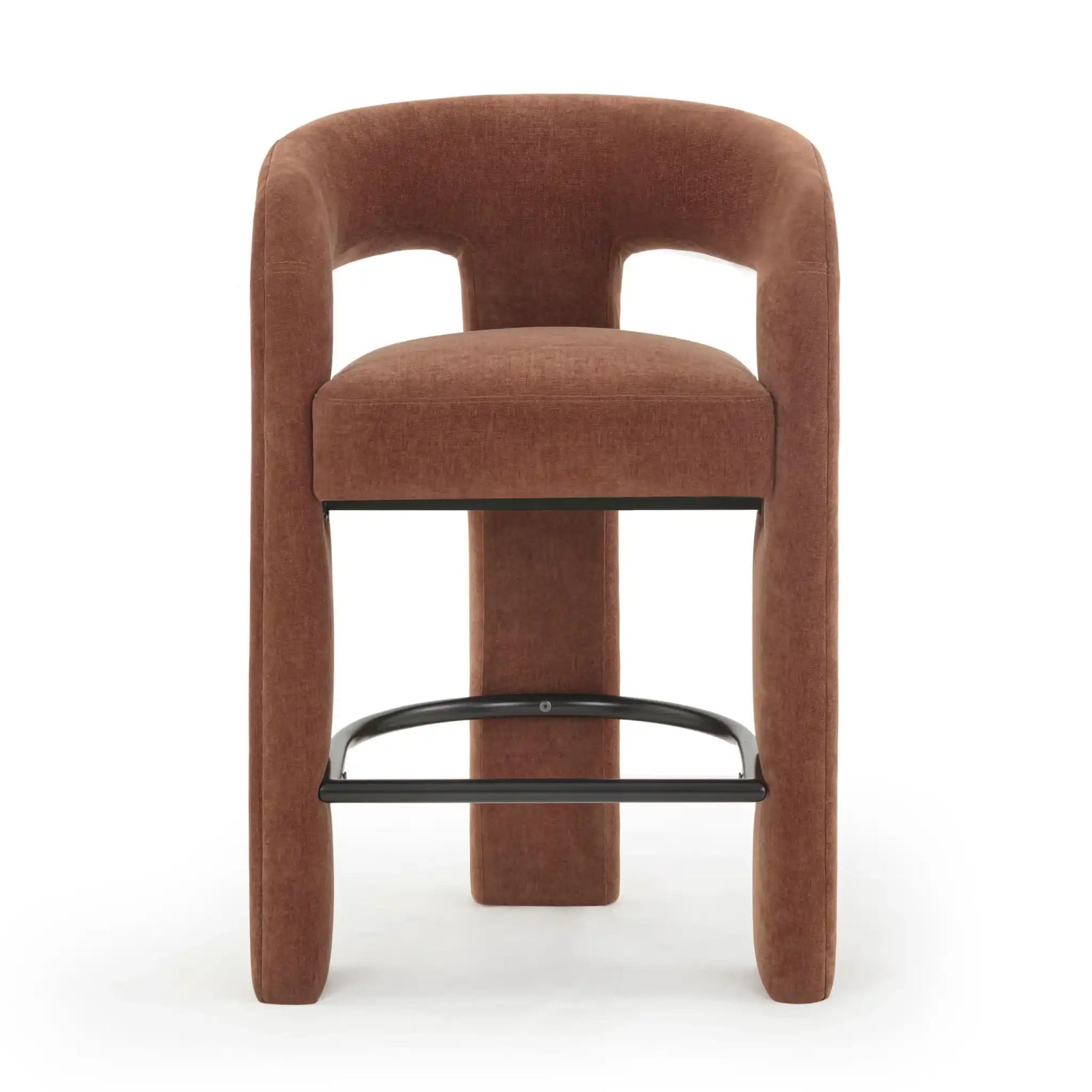 Malone - Performance Chenille Counter Stool - Best Buy Furniture