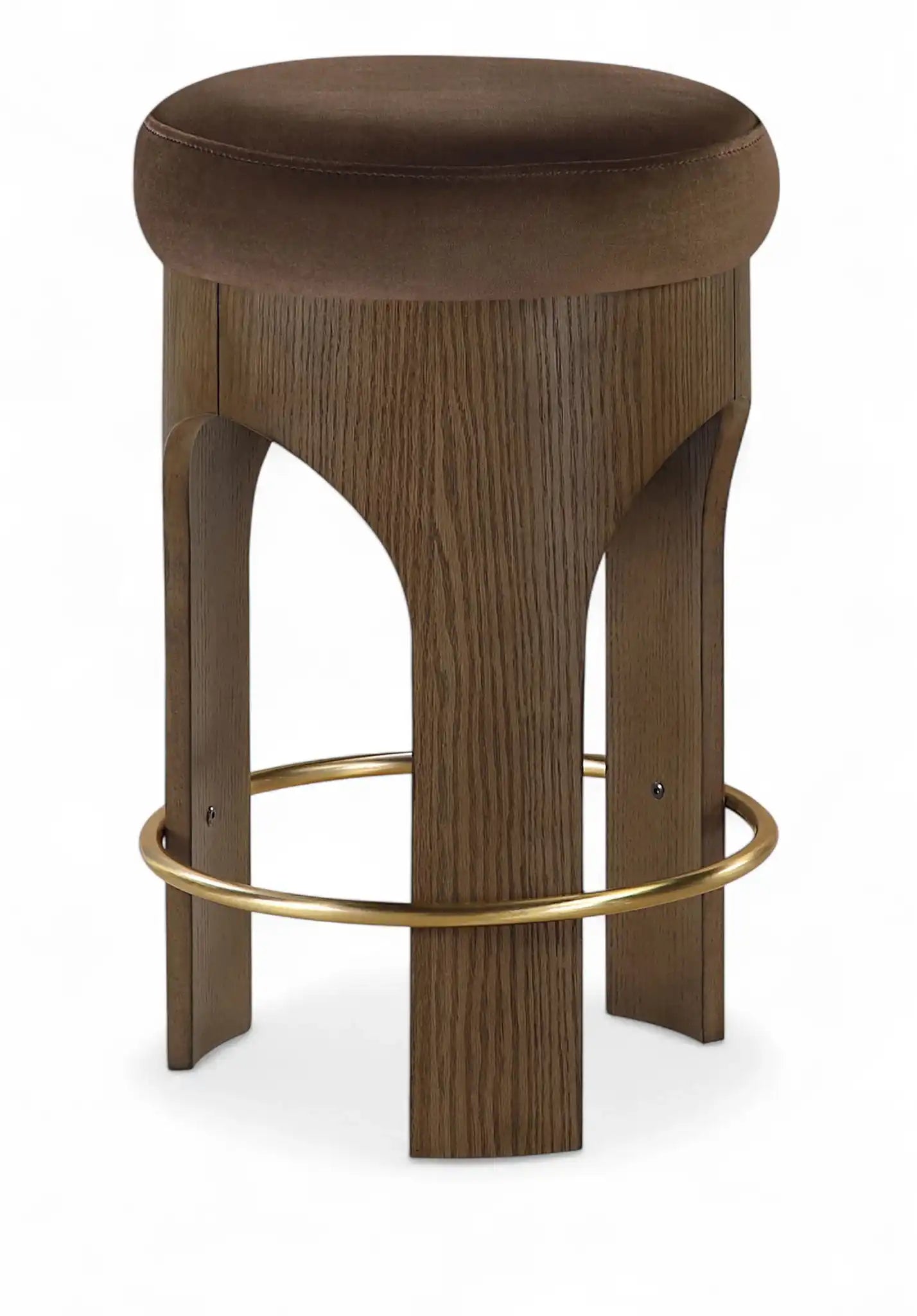 Bocceli - Counter Stool - Brown Base - Best Buy Furniture