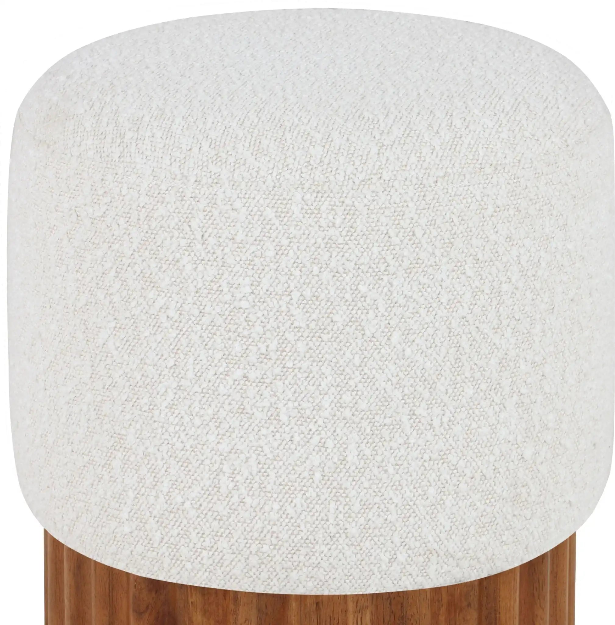 Veranda - Ottoman / Stool With Brown Base
