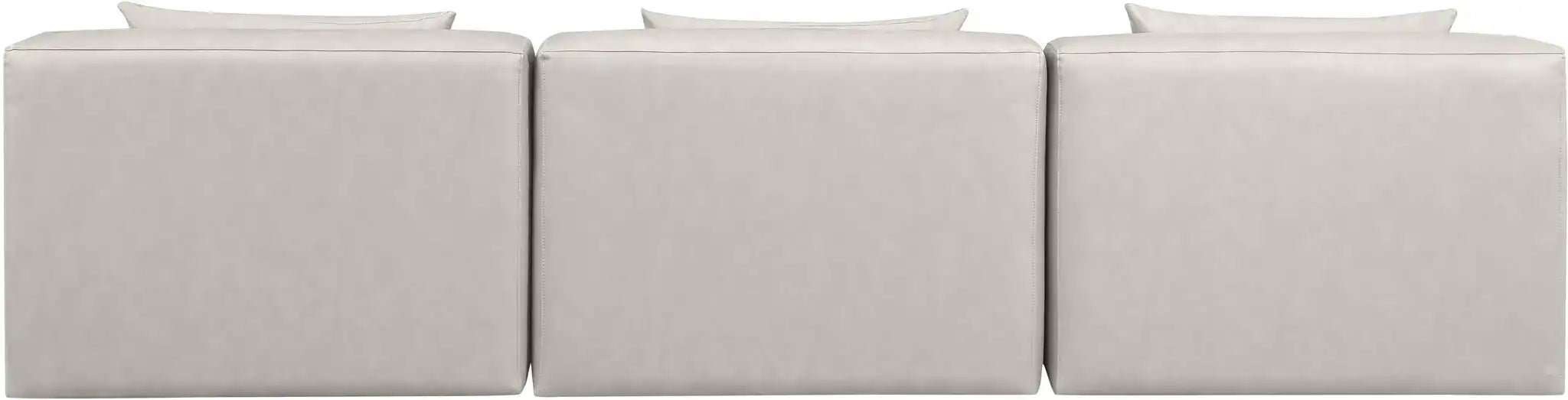 Cube - Modular 3 Seat Armless Sofa