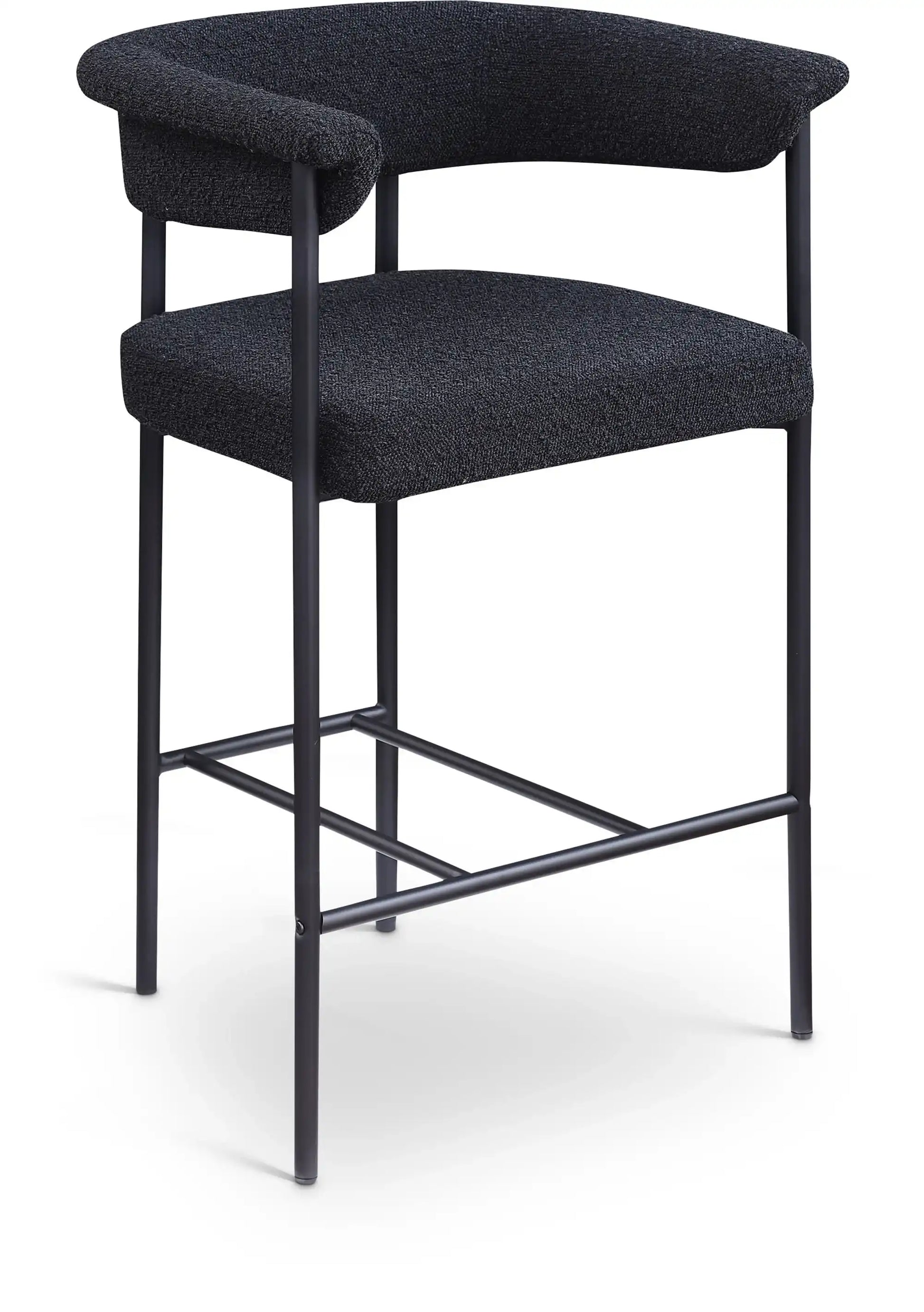 Malin - Boucle Counter Stool (Set of 2) - Best Buy Furniture