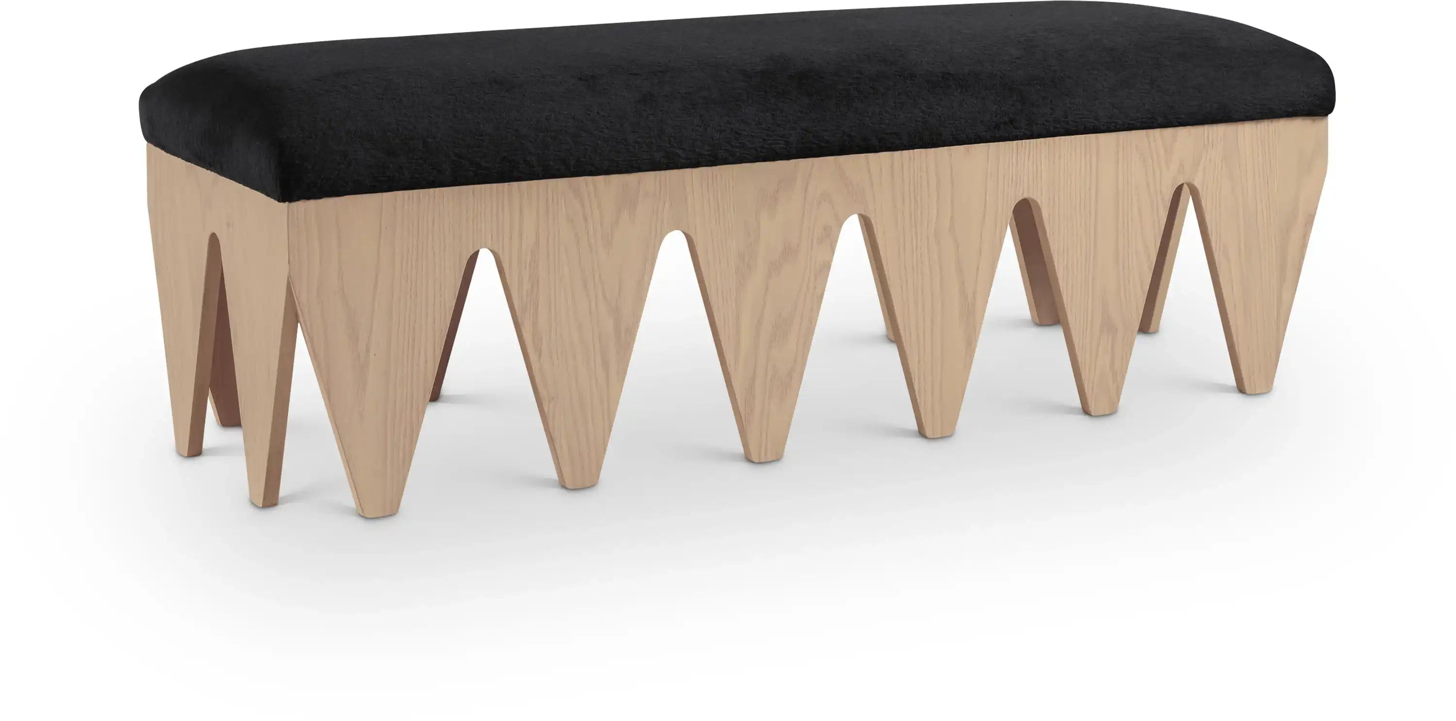 Altair - Bench - Light Brown Base - Best Buy Furniture