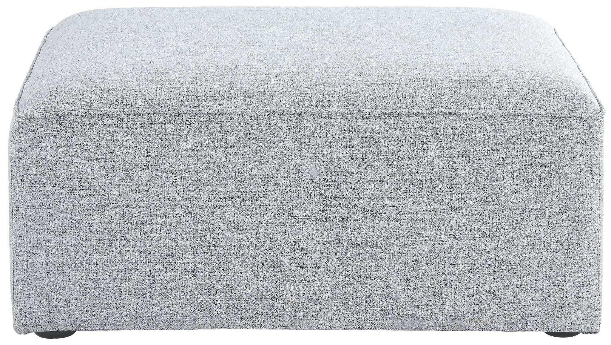 Cube - Linen Ottoman