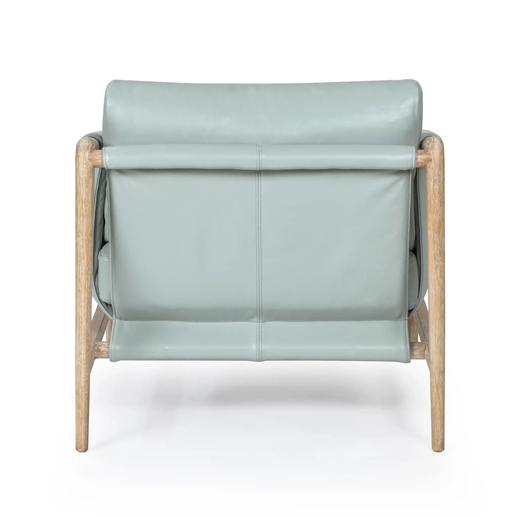 Chakka - Genuine Leather Accent Chair