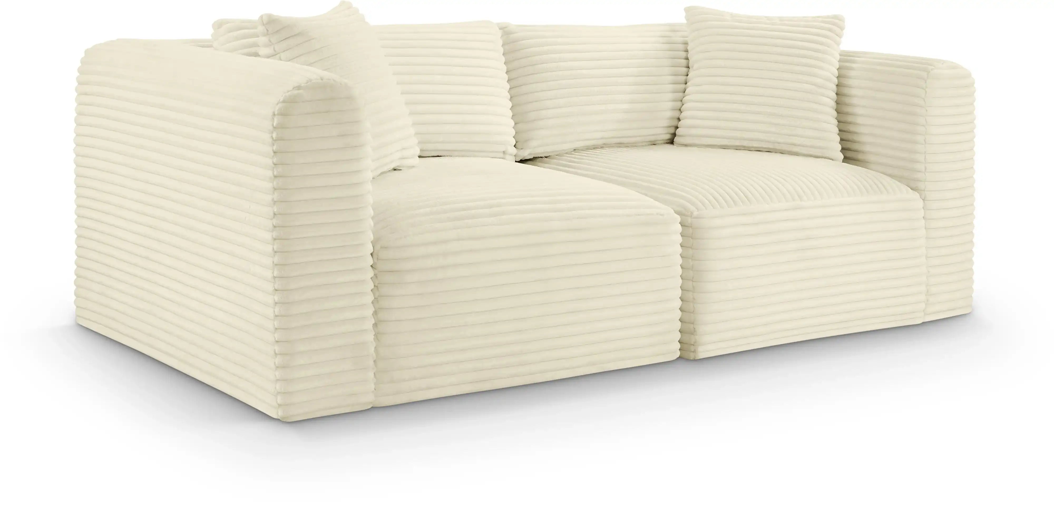 Shaggy - 2 Seat Modular Sofa - Best Buy Furniture