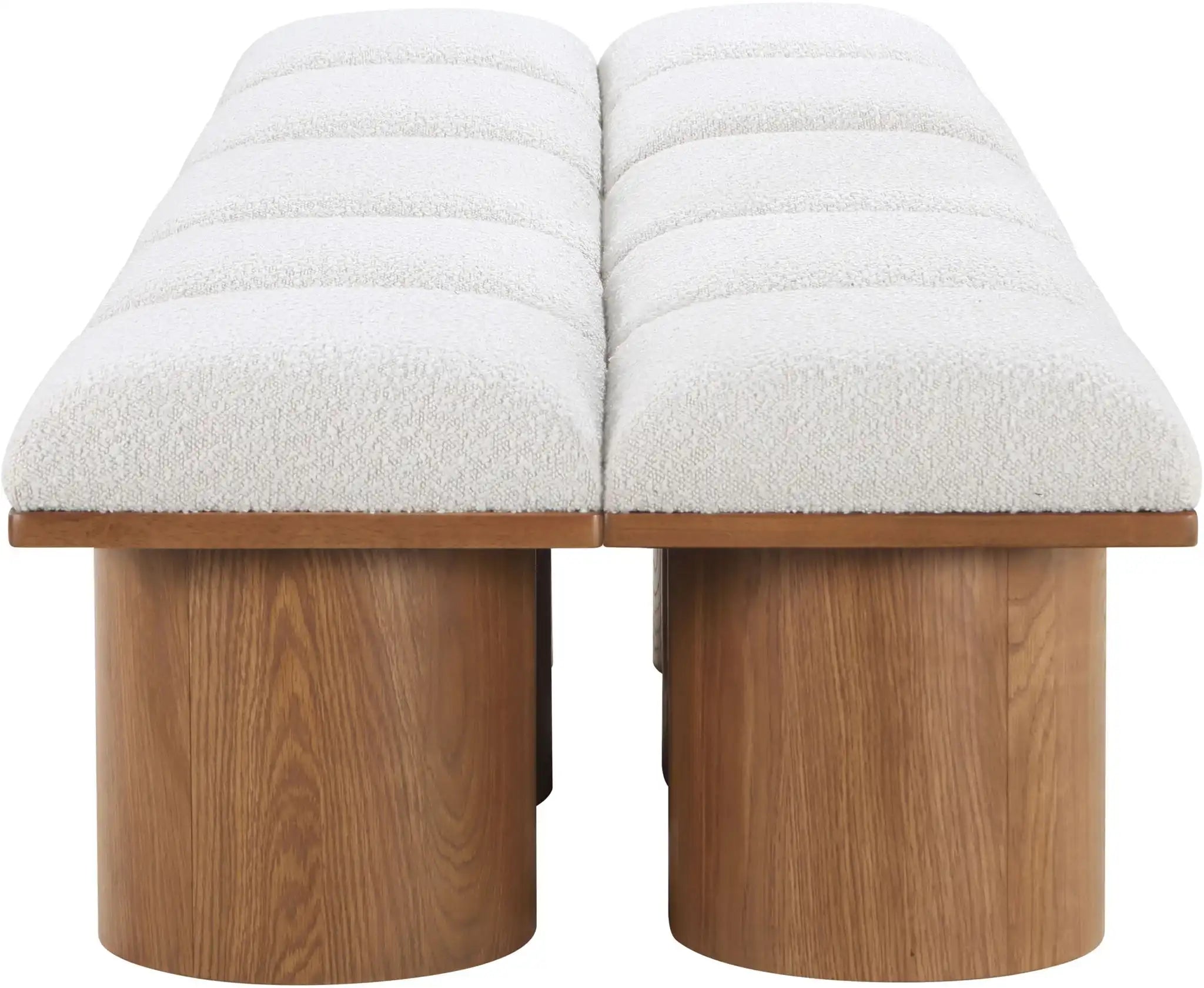 Pavilion - 10 Piece Modular Bench With Brown Base