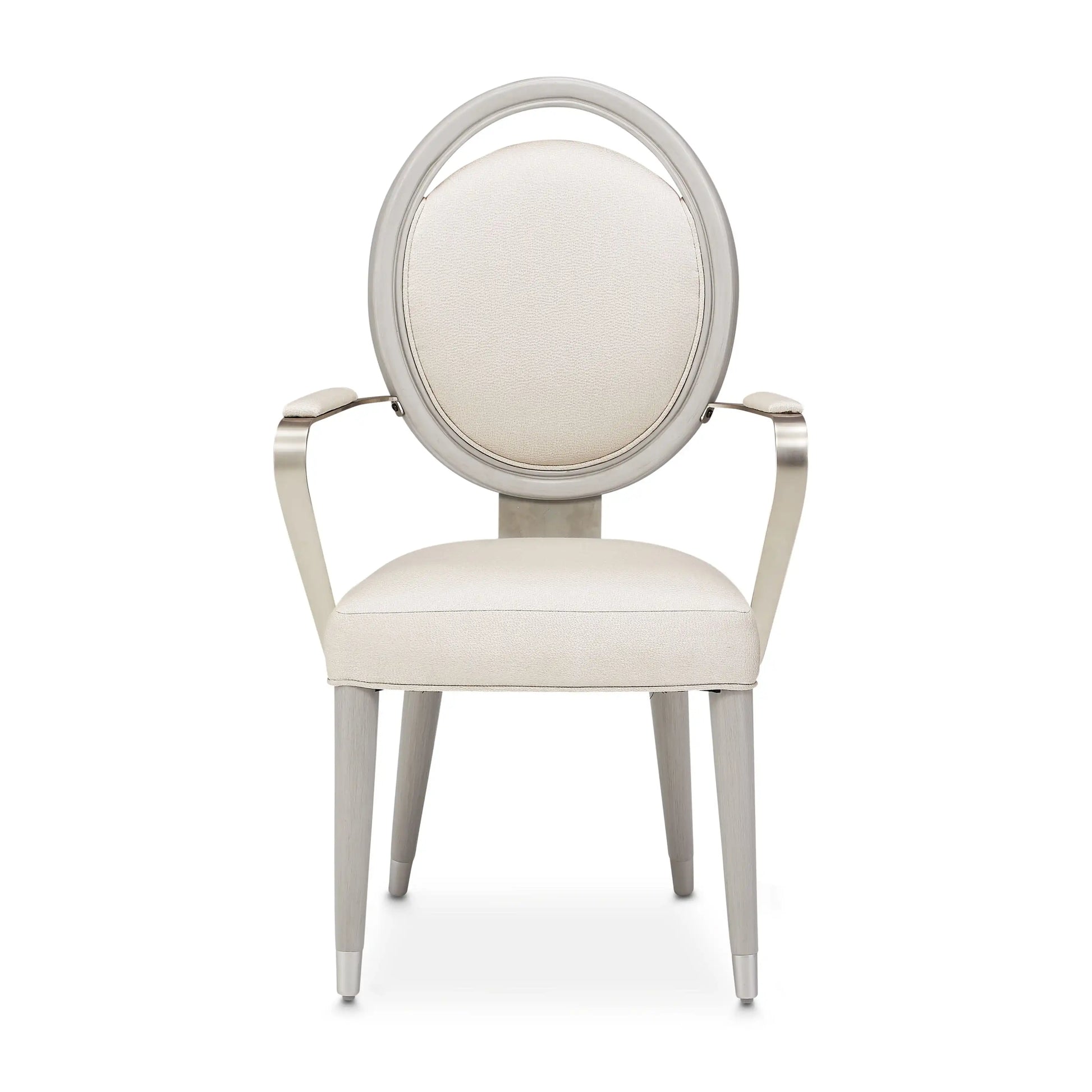 Eclipse - Arm Chair (Set of 2) - Moonlight Gray - Best Buy Furniture